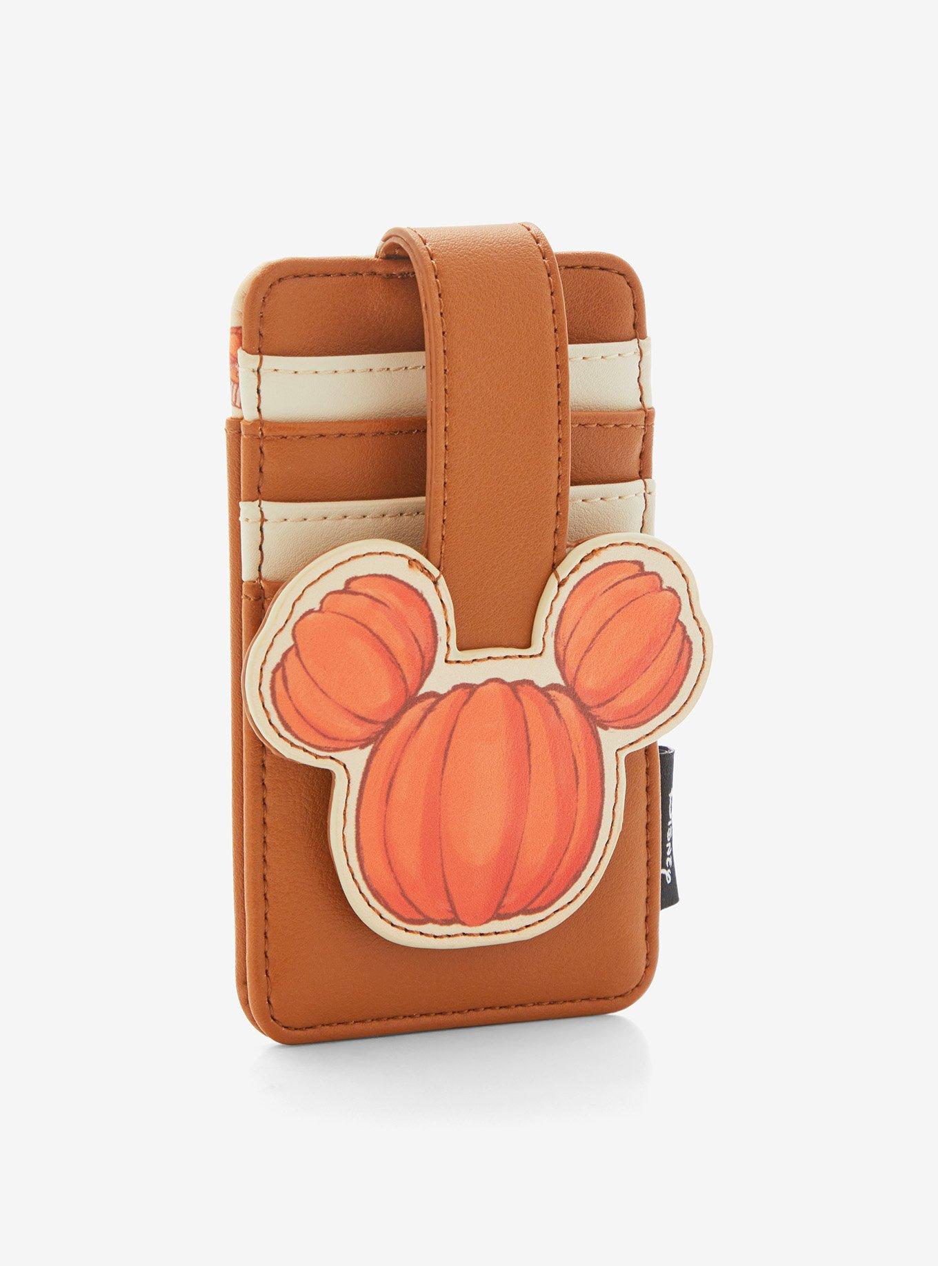 Loungefly Disney Mickey Mouse Pumpkin Treats Cardholder, , hi-res