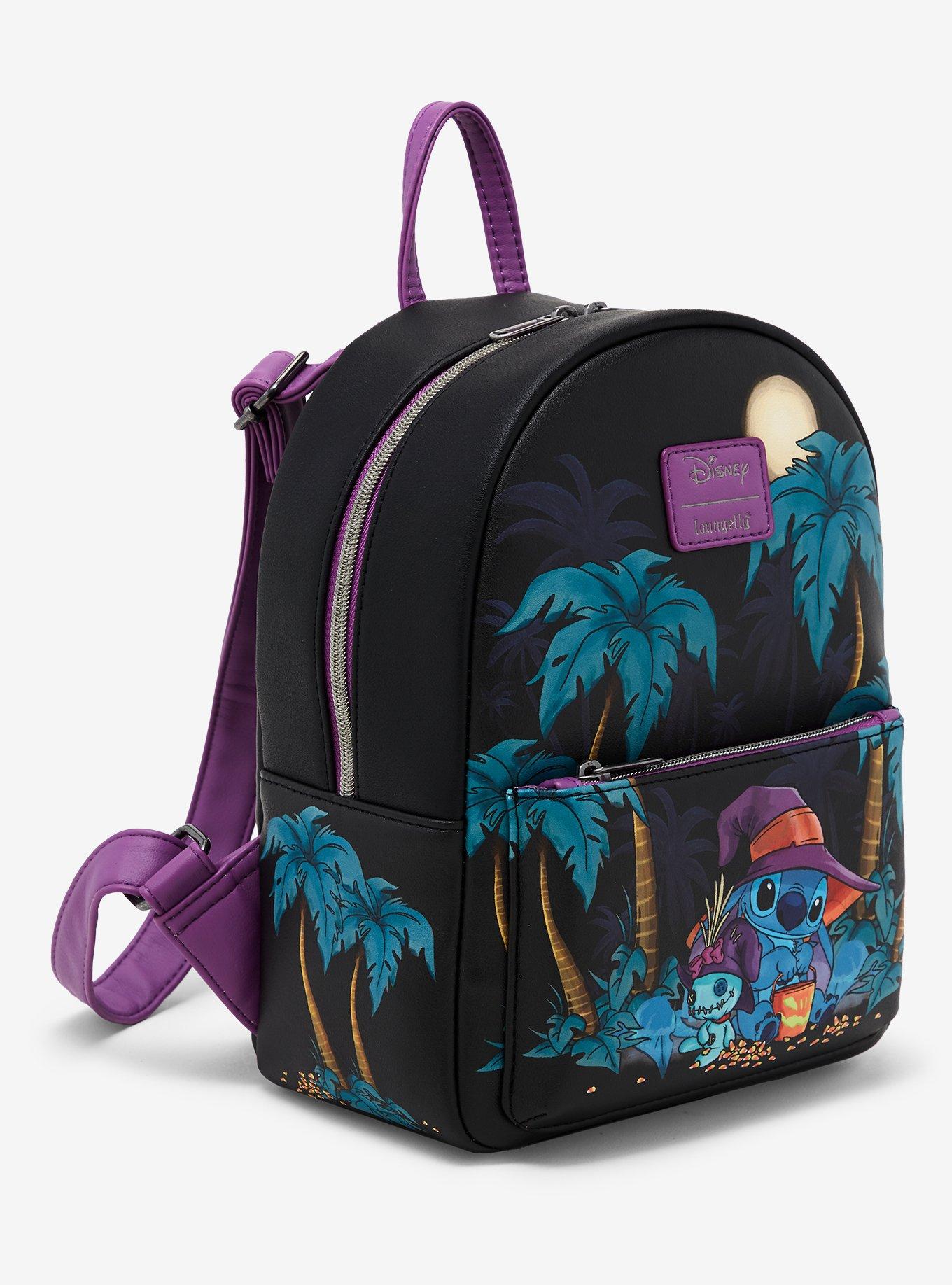 Loungefly Disney Stitch & Scrump Trick Or Treat Mini Backpack