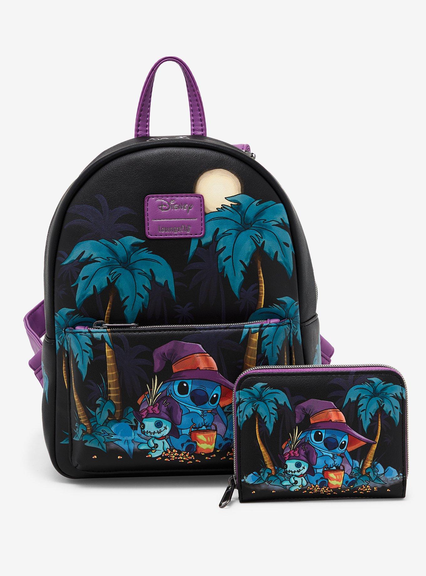 Loungefly Disney Stitch & Scrump Trick Or Treat Mini Backpack, , alternate