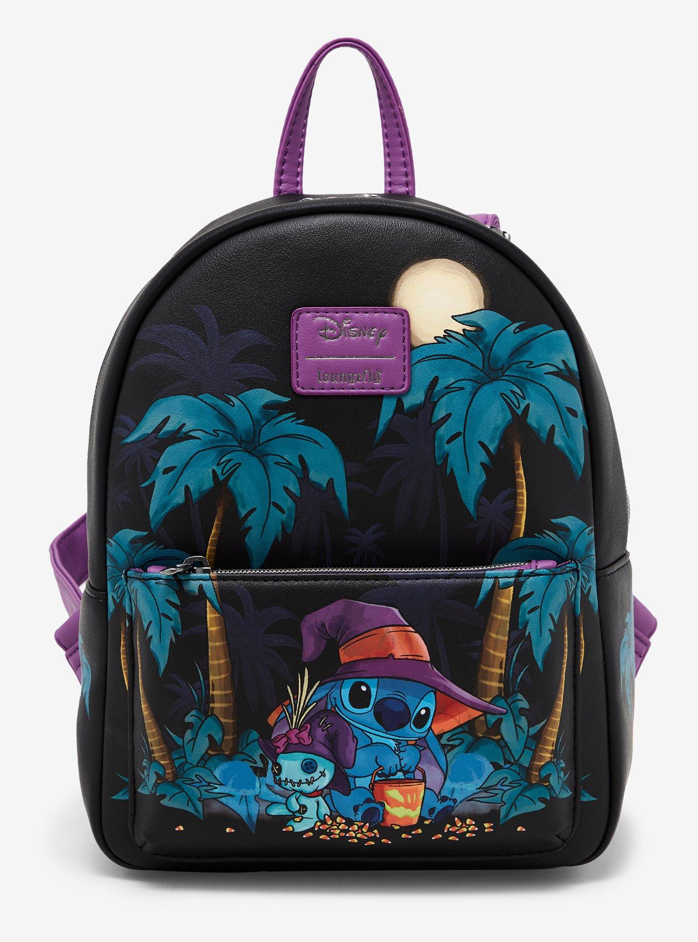 Shop Loungefly Disney Stitch & Scrump Trick Or Treat Mini Backpack