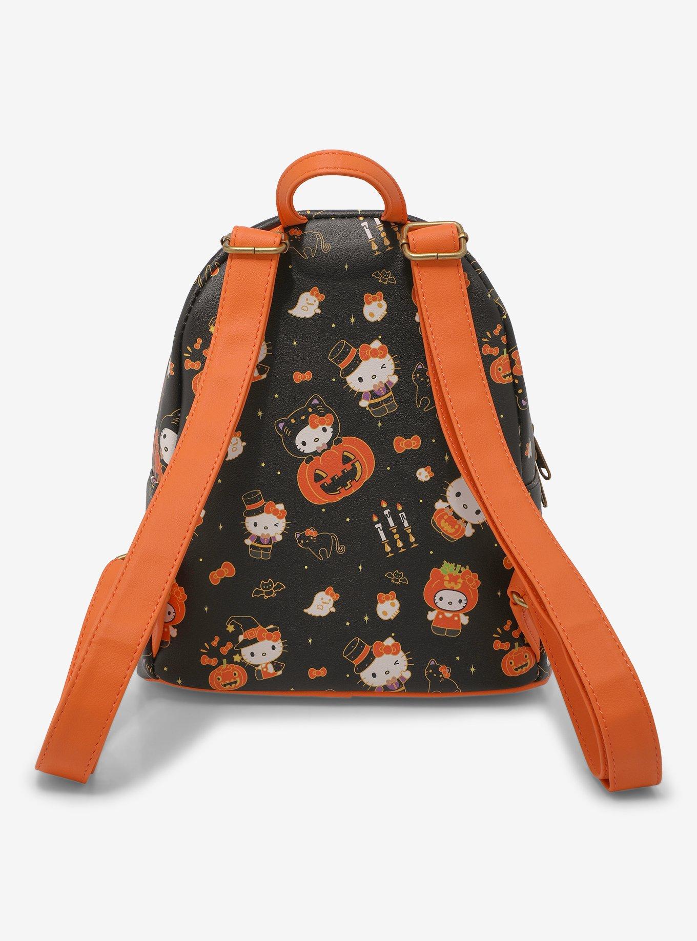 Loungefly Hello Kitty Pumpkin Mini Backpack, , alternate