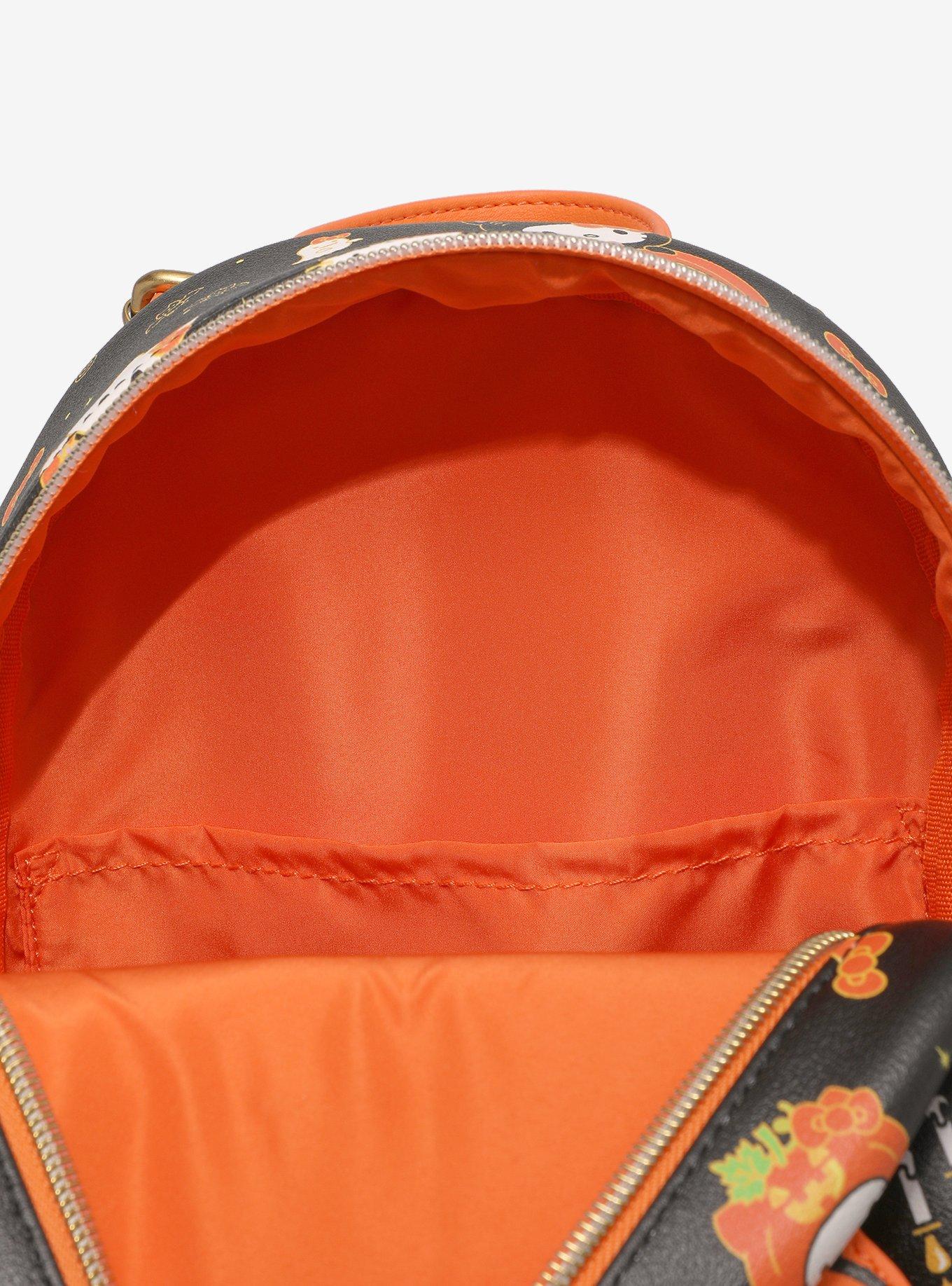 Loungefly Hello Kitty Pumpkin Mini Backpack, , alternate