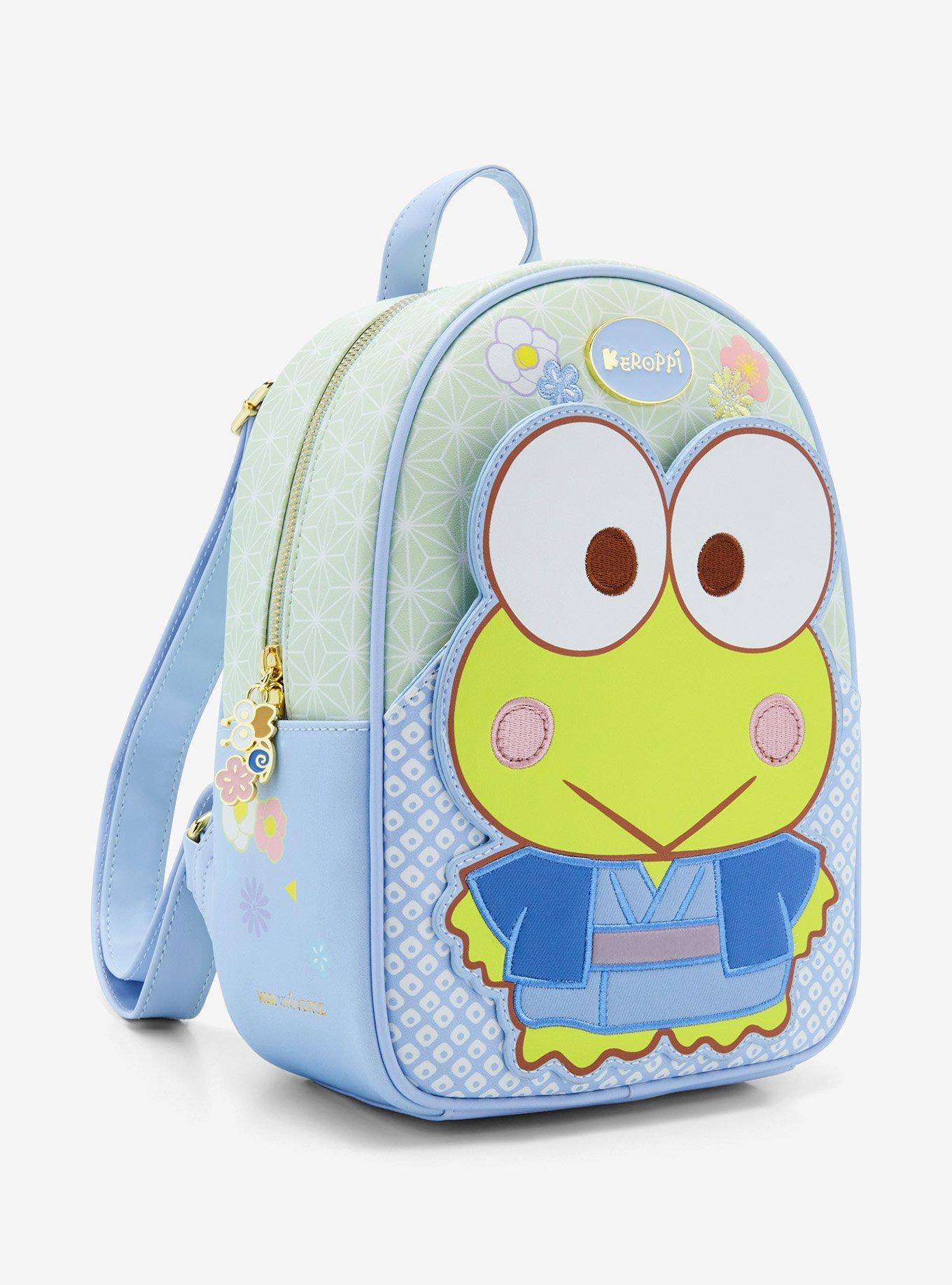 Her Universe Keroppi Wagara Kimono Mini Backpack, , alternate