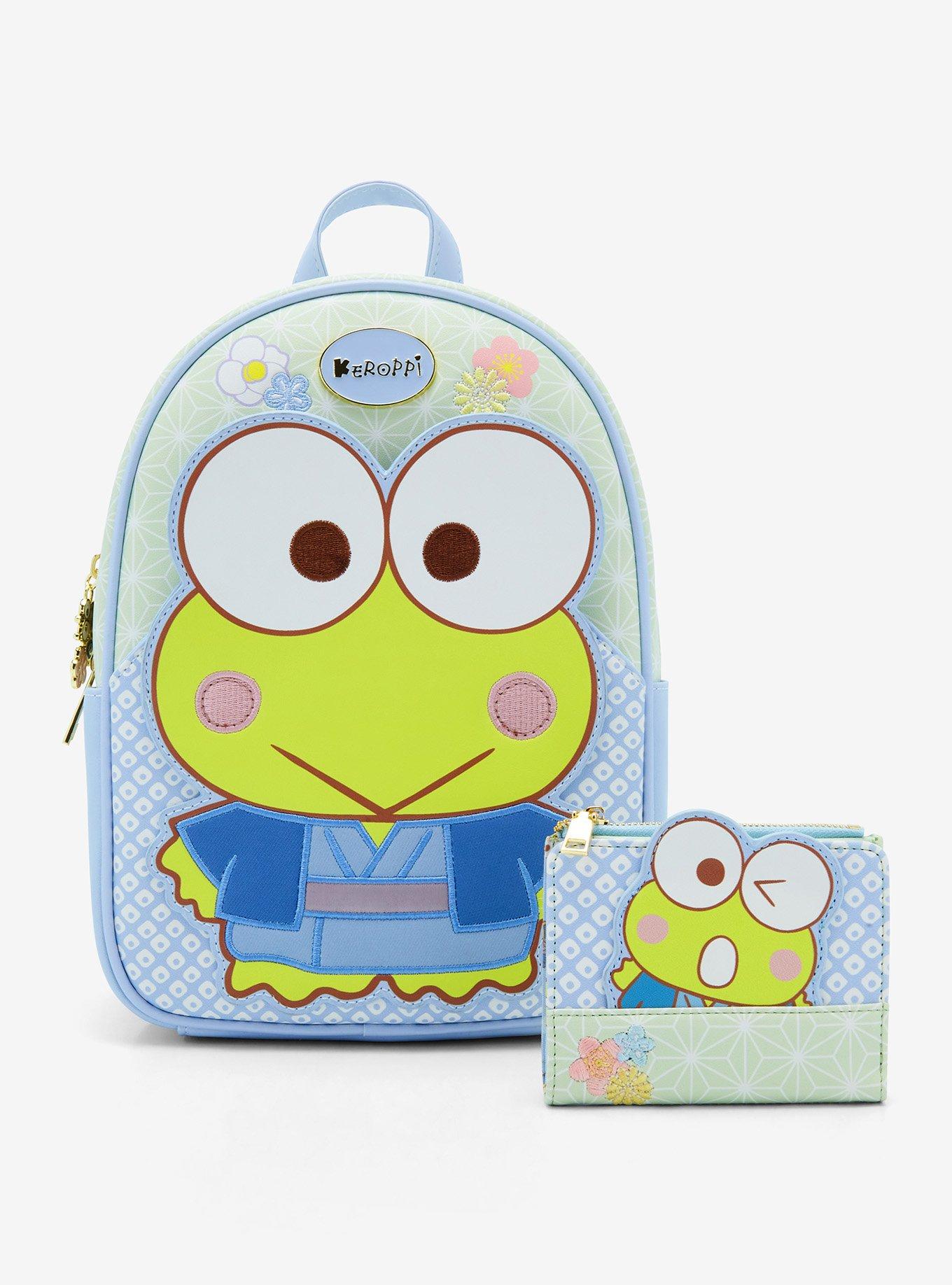 Her Universe Keroppi Wagara Kimono Mini Backpack | Hot Topic