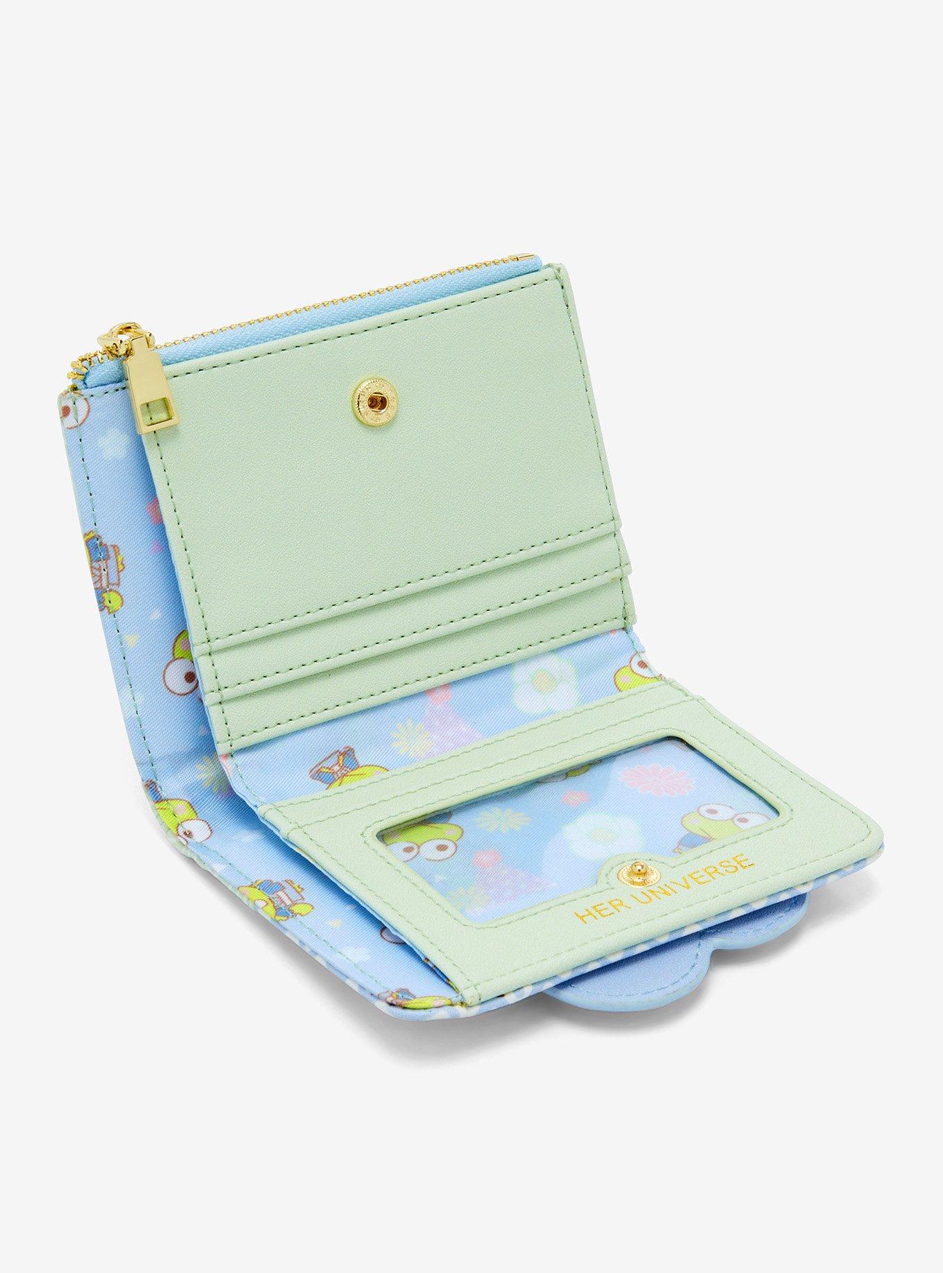 Her Universe Keroppi Wagara Kimono Mini Wallet, , alternate