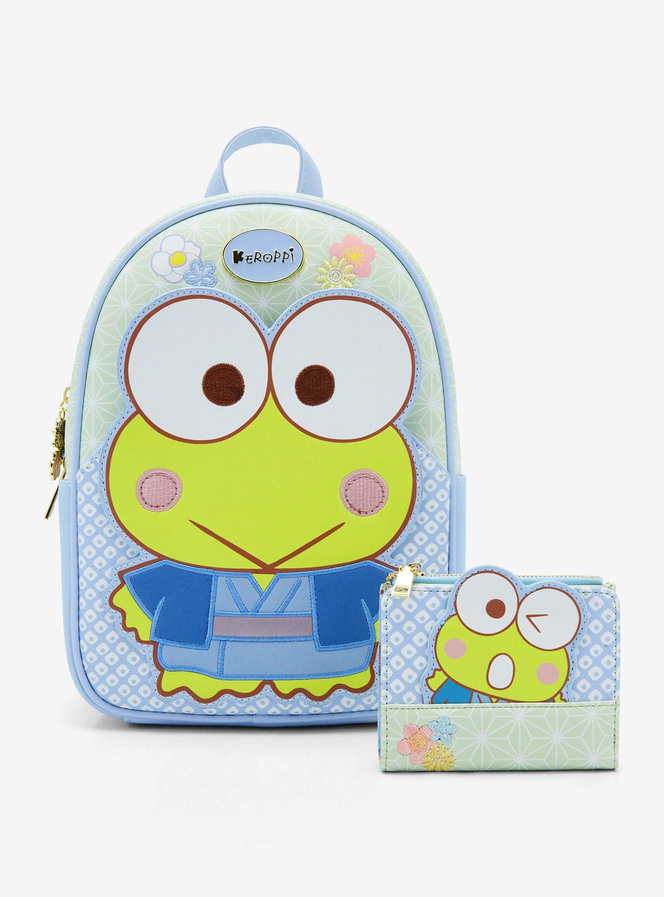 Her Universe Keroppi Wagara Kimono Mini Wallet, , alternate
