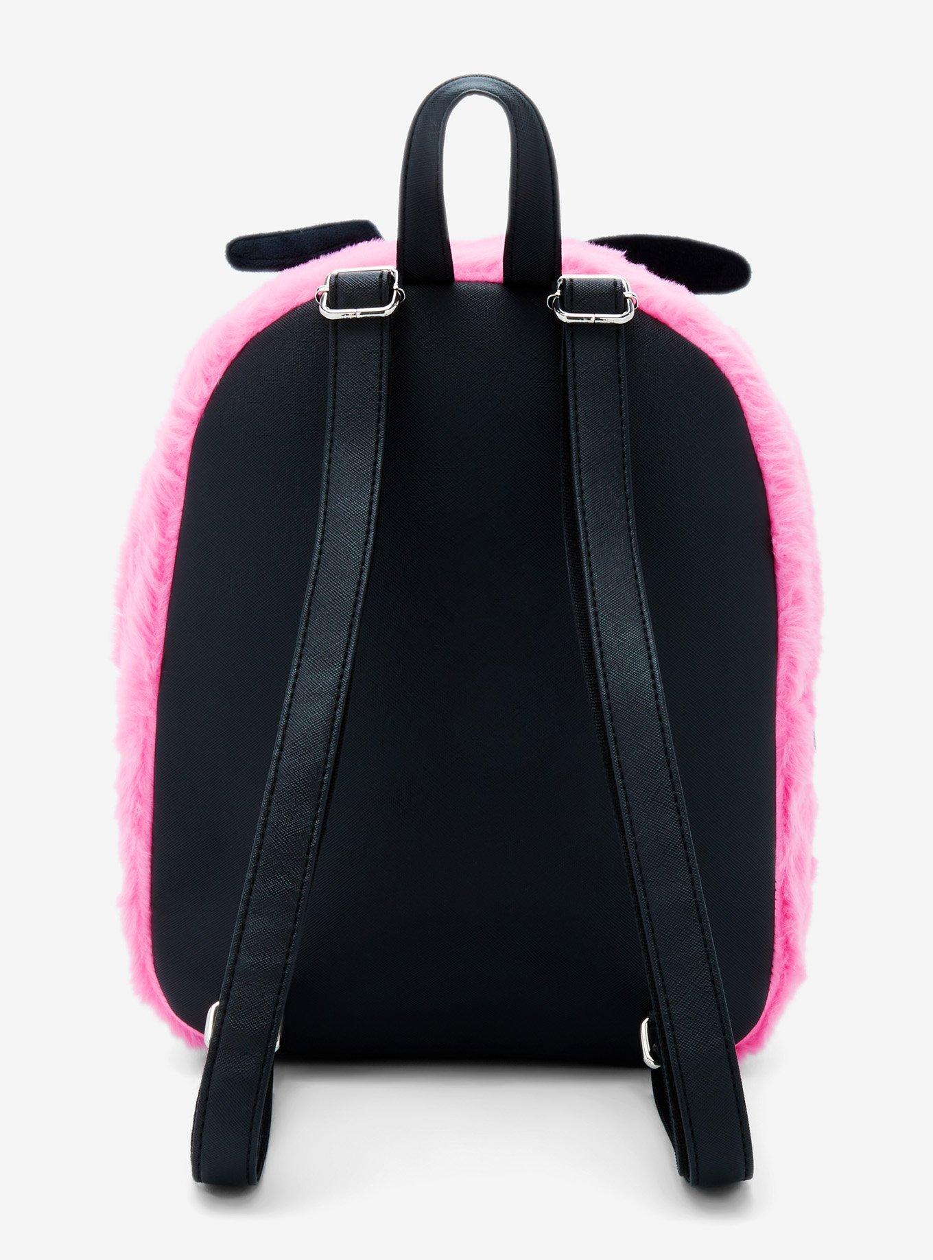 Courage The Cowardly Dog Fuzzy Mini Backpack, , alternate