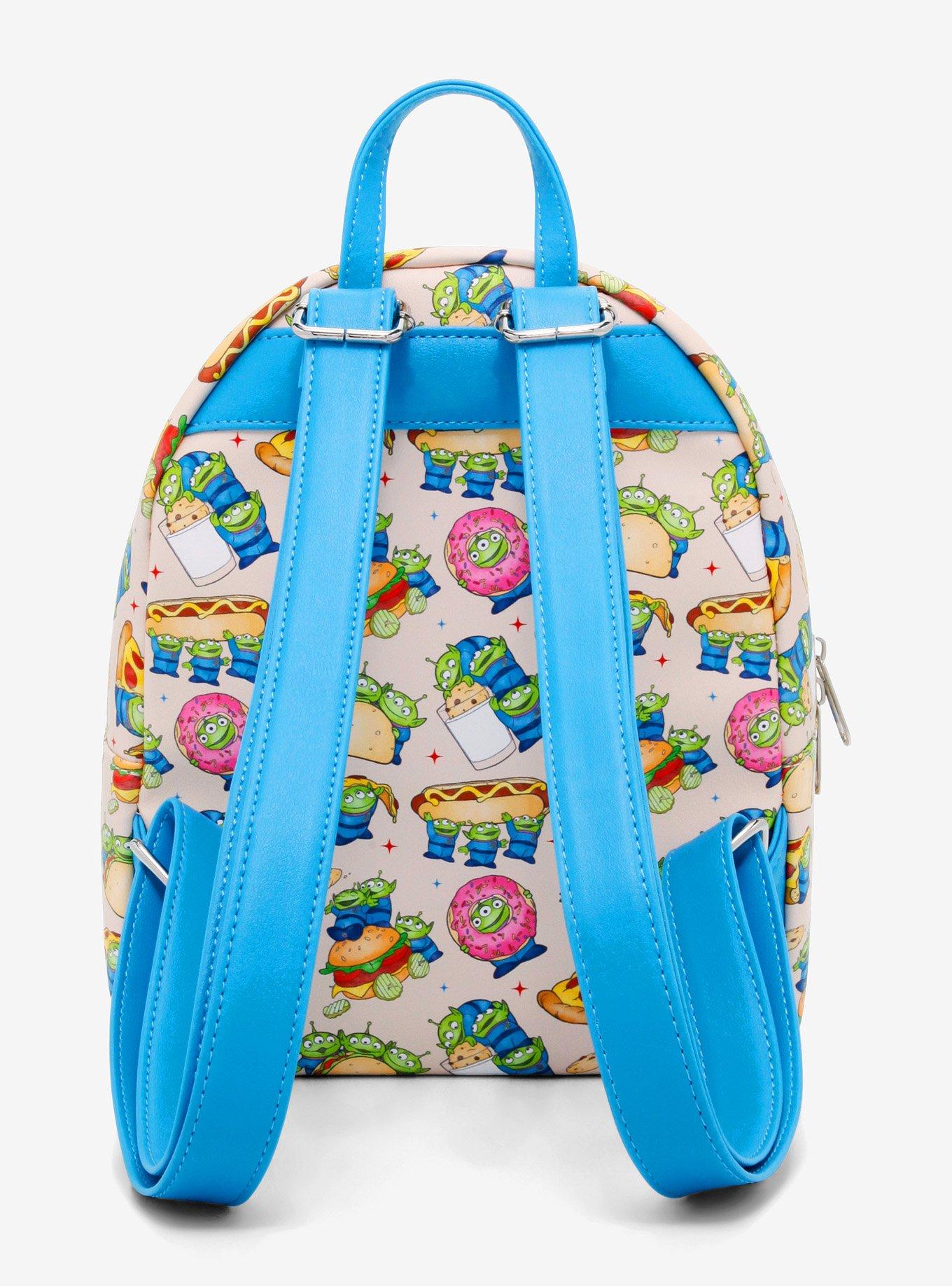 Loungefly Disney Pixar Toy Story Aliens & Food Mini Backpack, , alternate