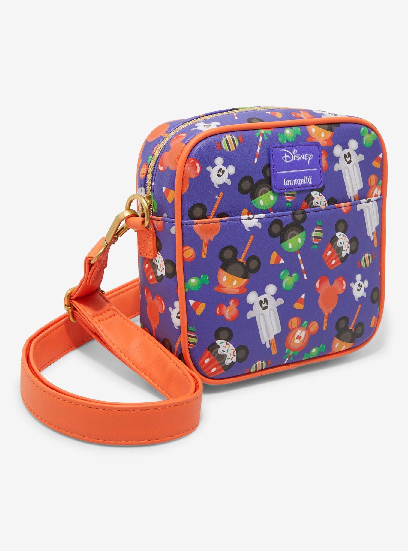 Loungefly Disney Mickey Mouse Halloween Treats Crossbody Bag, , alternate