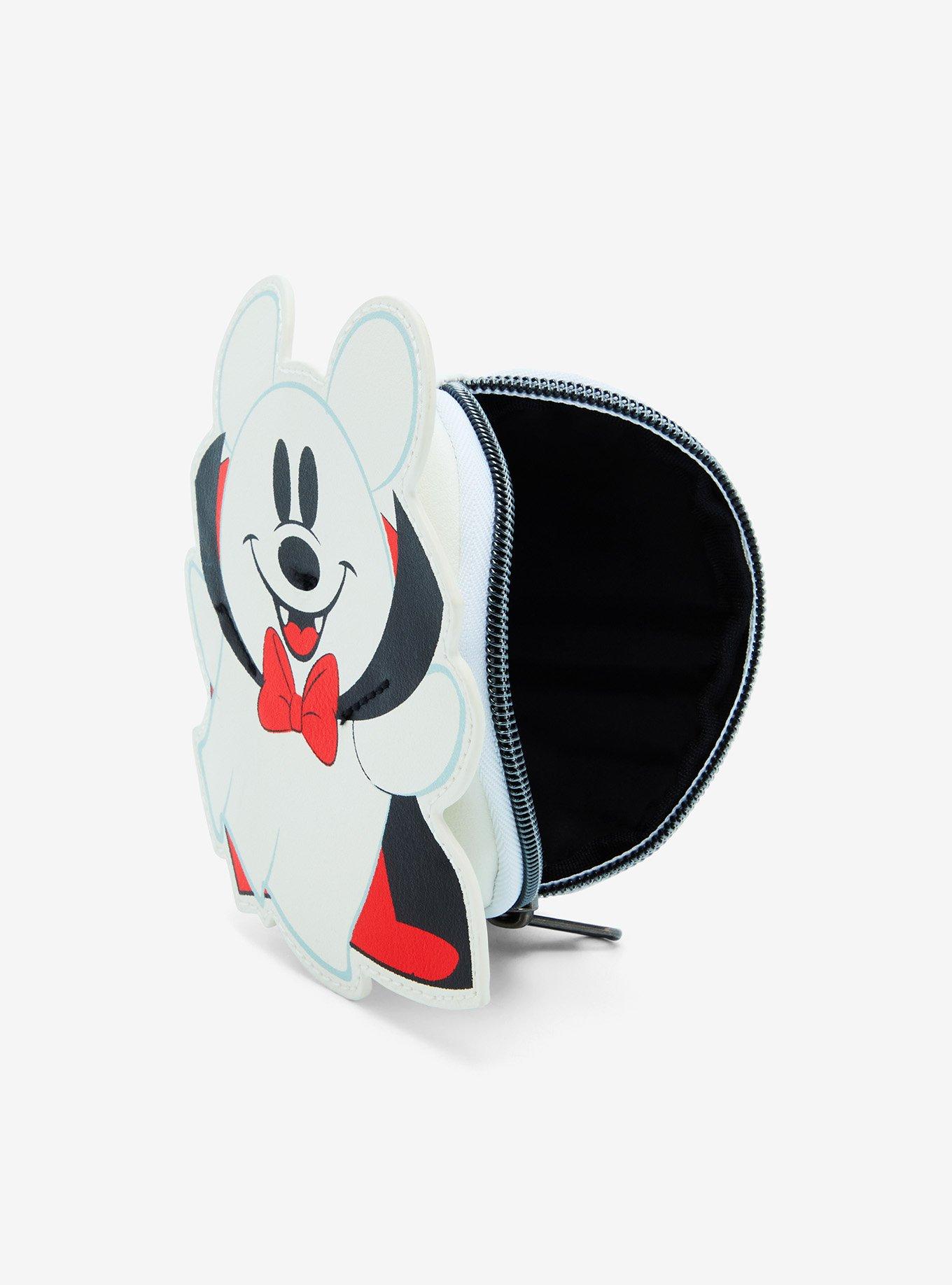 Loungefly Disney Mickey Mouse Vampire Ghost Coin Purse, , alternate
