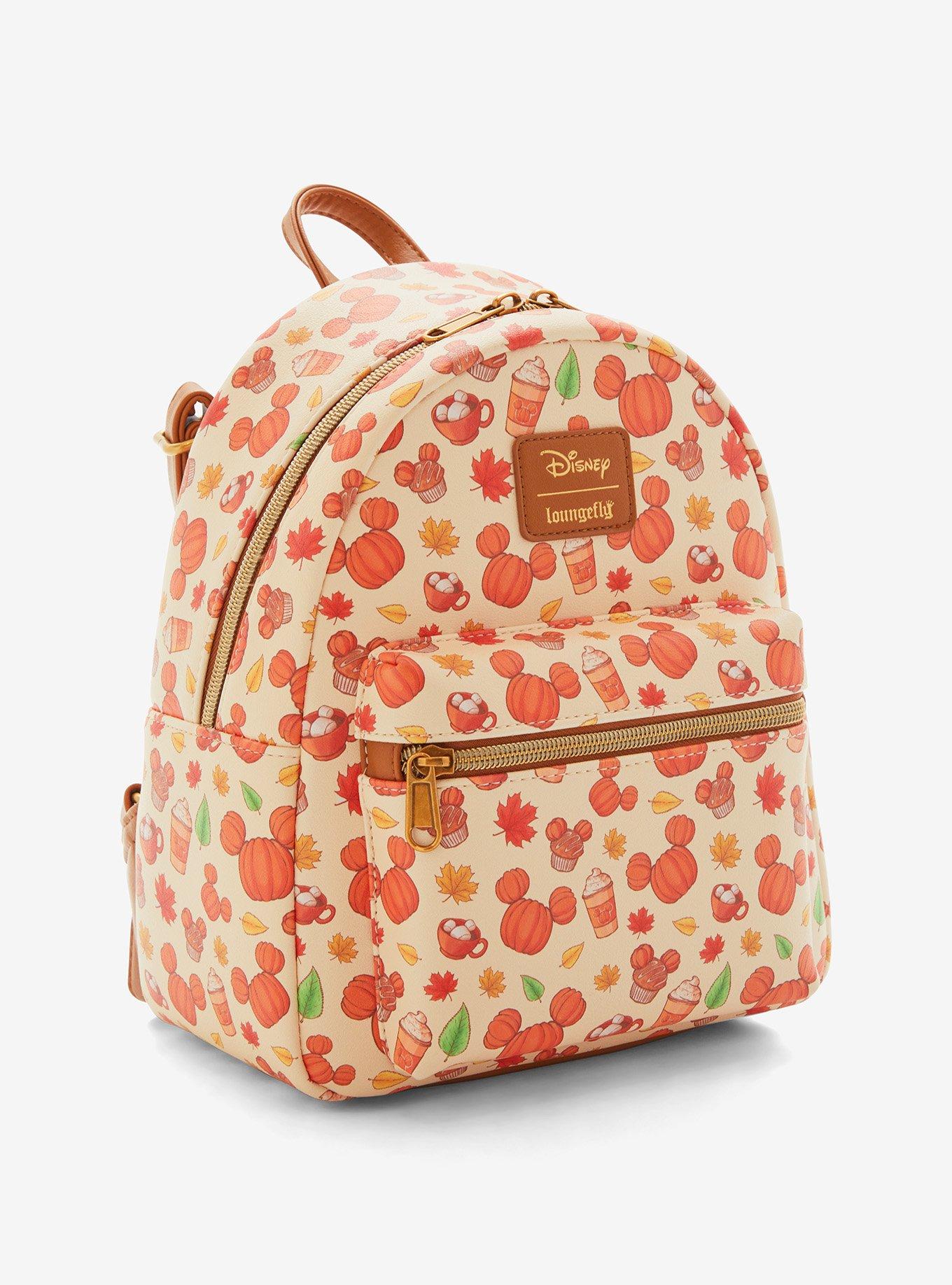 Loungefly Disney Mickey Mouse Pumpkin Treats Mini Backpack, , alternate