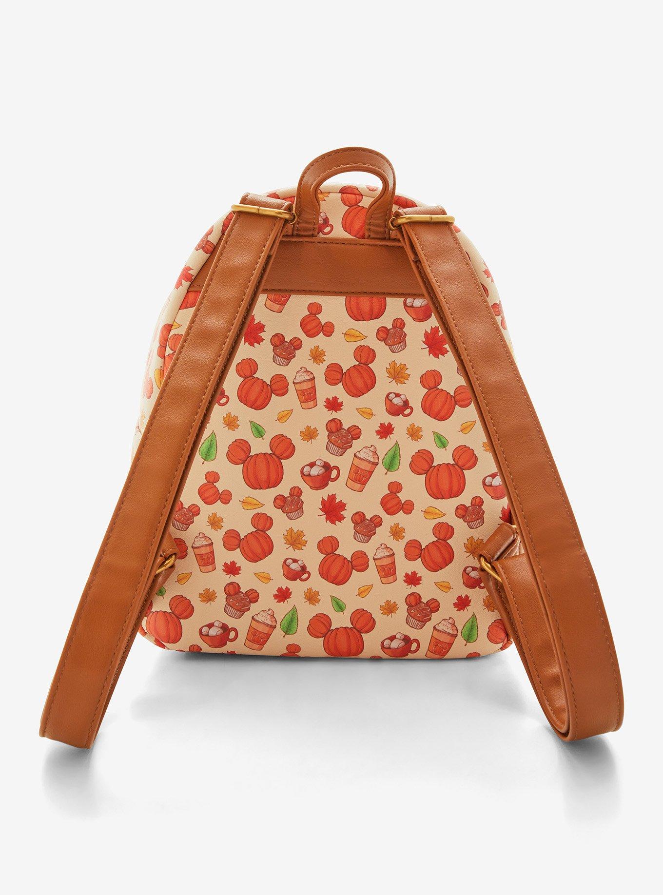 Loungefly Disney Mickey Mouse Pumpkin Treats Mini Backpack, , alternate