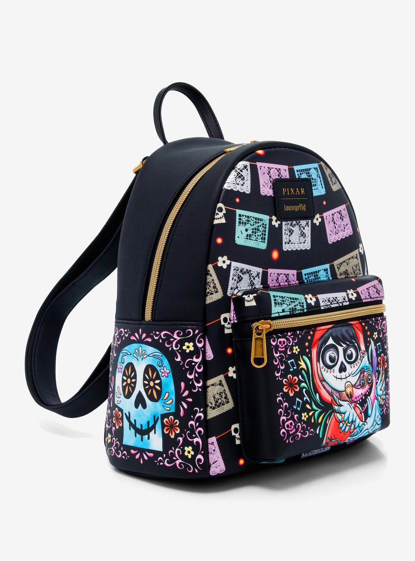 Loungefly Disney Pixar Coco Papel Picado Mini Backpack, , alternate