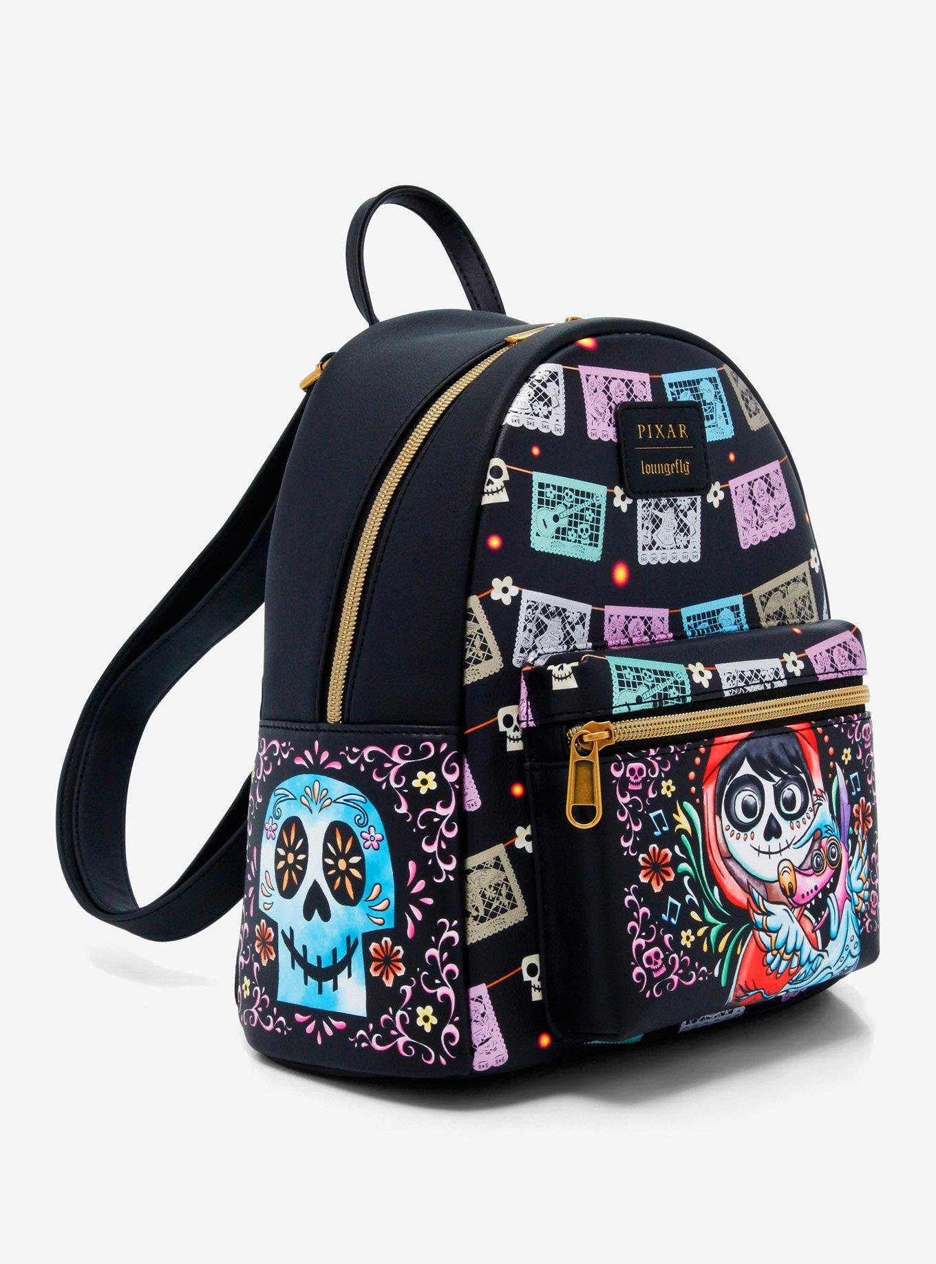 Loungefly Disney Pixar Coco Papel Picado Mini Backpack, , hi-res