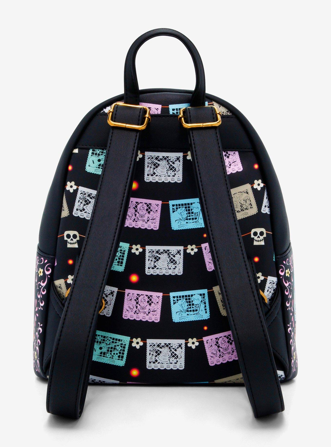 Loungefly Disney Pixar Coco Papel Picado Mini Backpack, , alternate