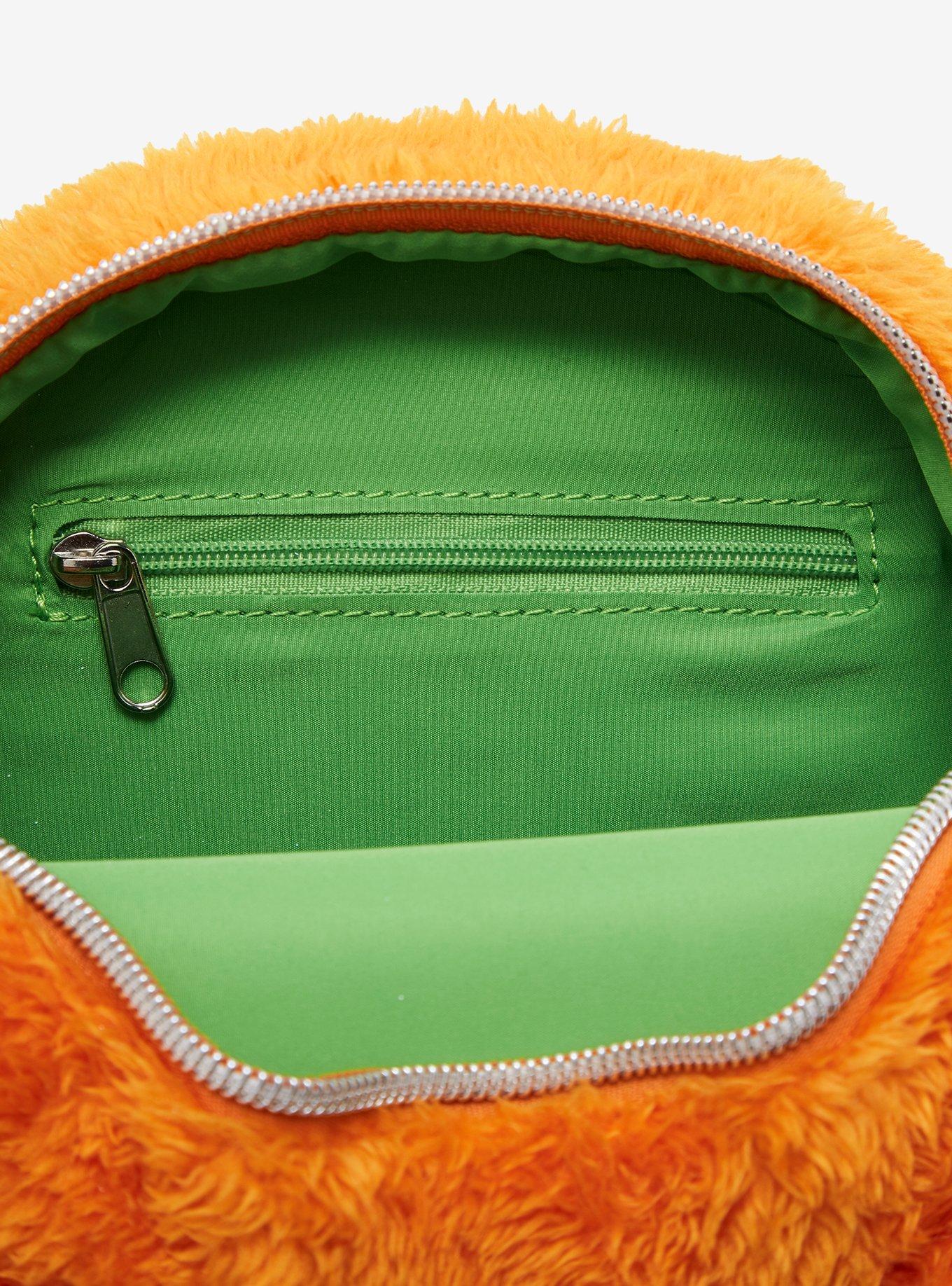 Loungefly Disney Winnie The Pooh Pumpkin Fuzzy Crossbody Bag, , alternate