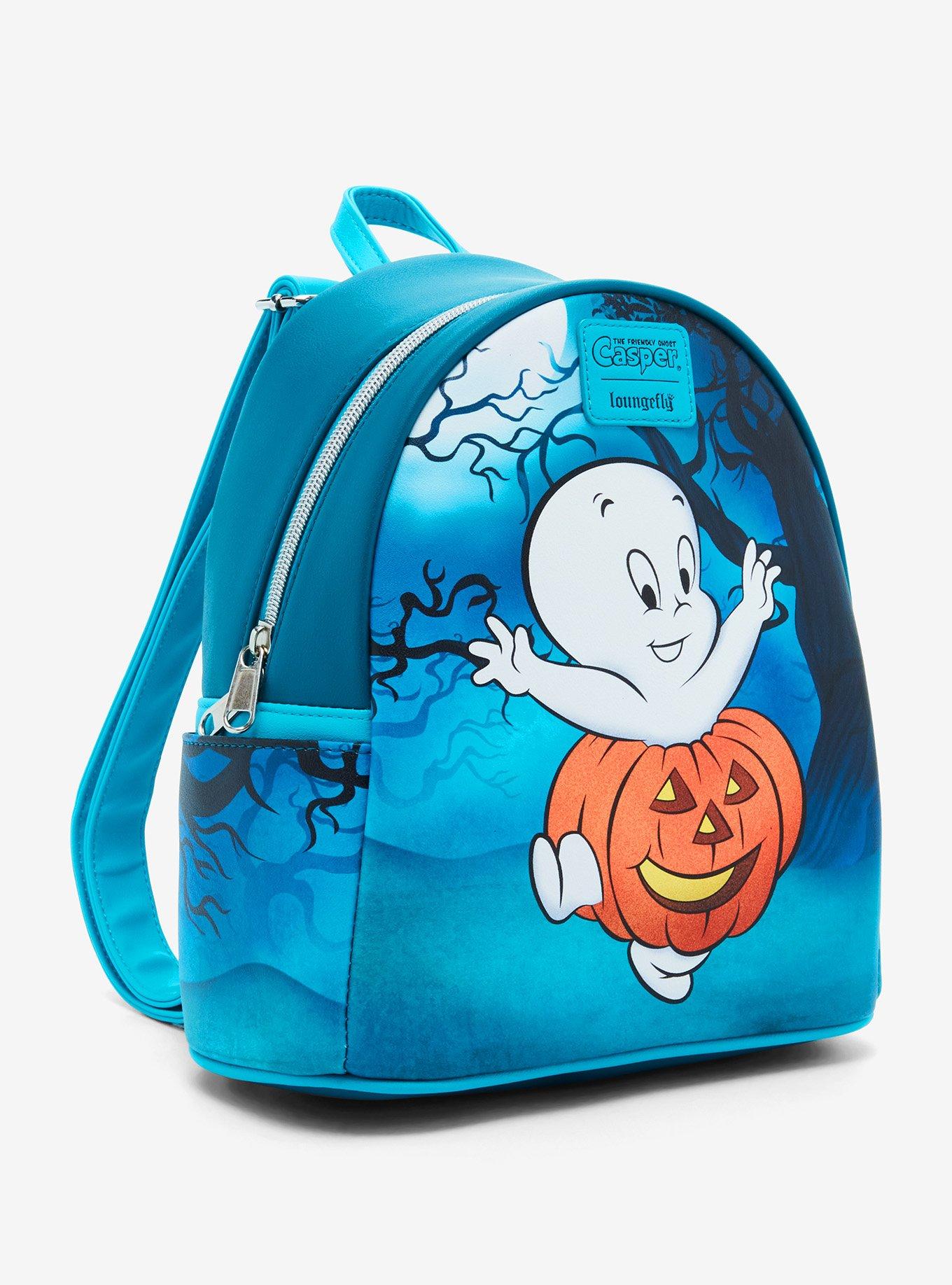 Loungefly Casper The Friendly Ghost Pumpkin Costume Mini Backpack, , hi-res