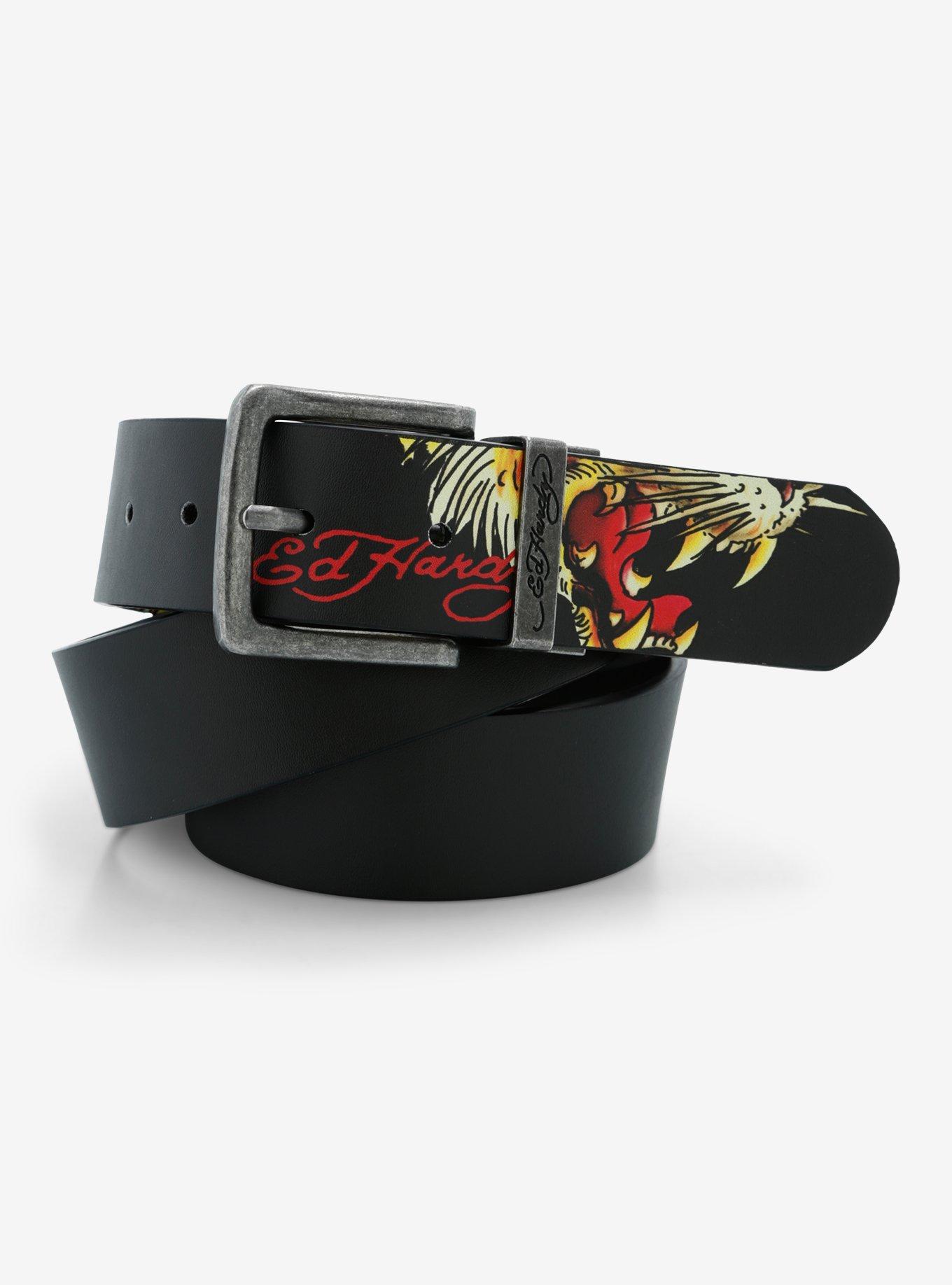 Ed Hardy Tiger & Dragon Belt, , hi-res