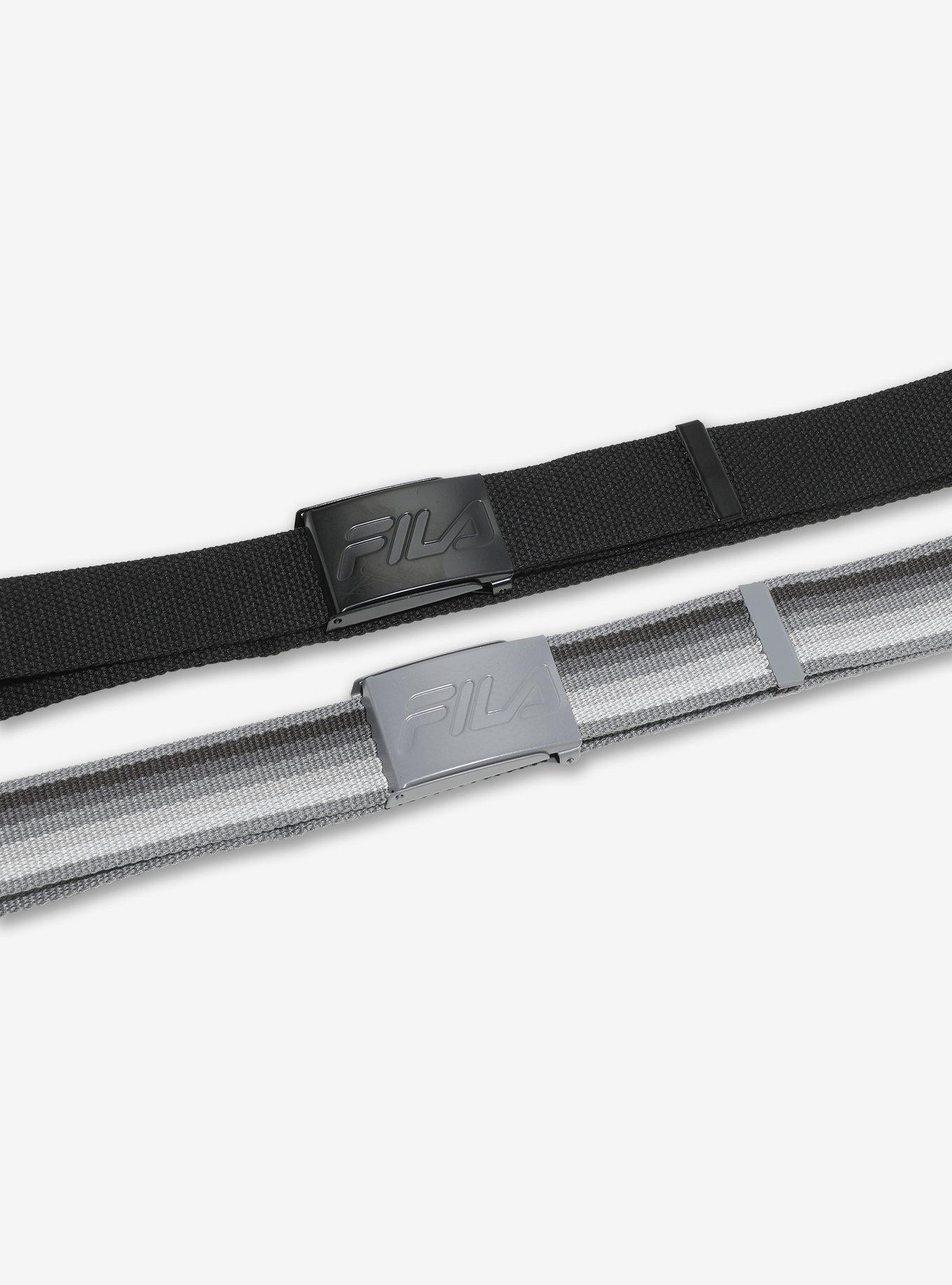 FILA Fabric Buckle Belt Set, , alternate