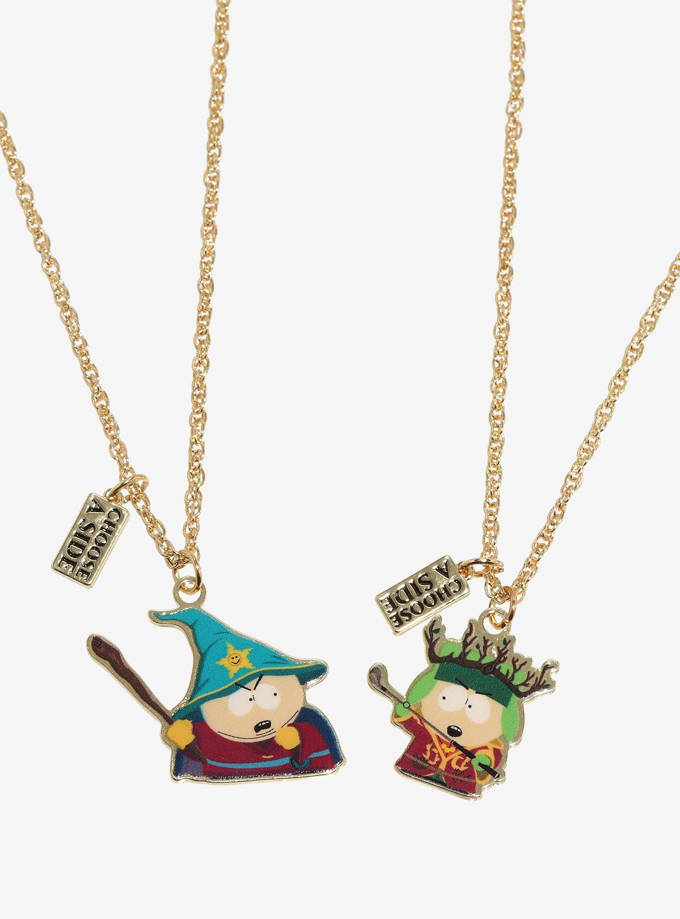 South Park Stick Of Truth Best Friend Necklace Set, , alternate