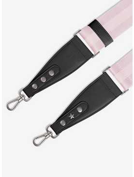 JuJuBe Woven Bag Straps Pink with Black, , hi-res