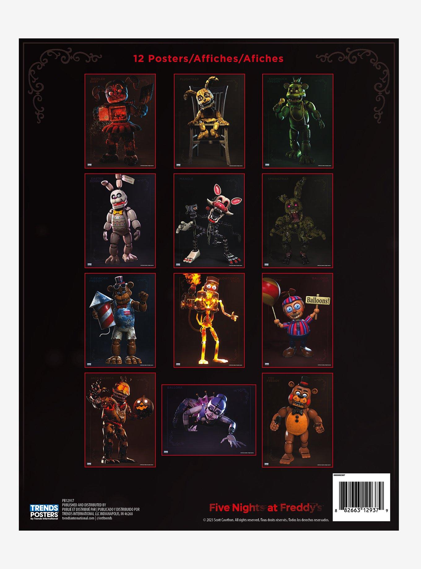 Five Nights At Freddy's Poster Book, , alternate