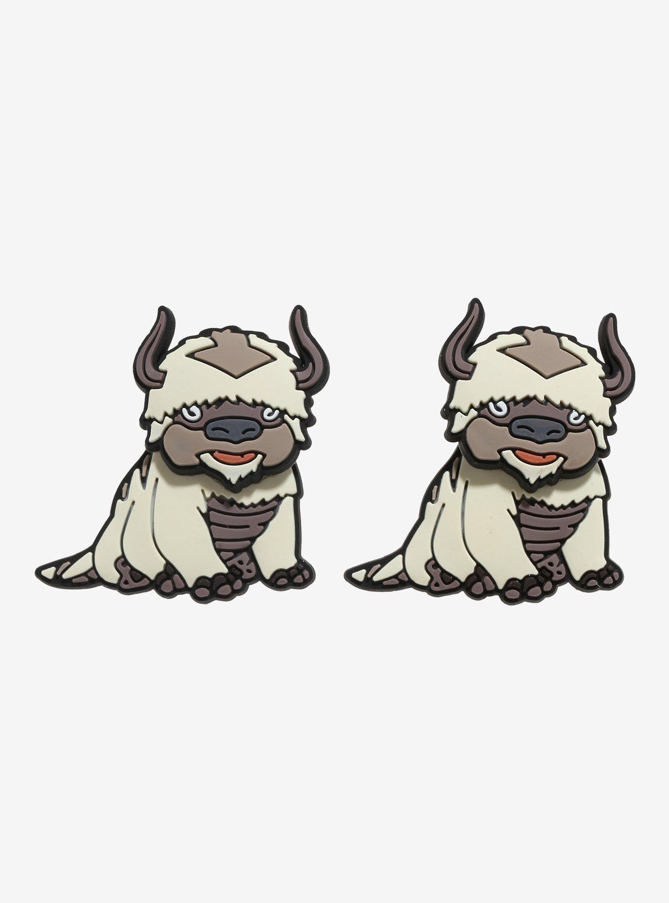 Avatar: The Last Airbender Appa Front/Back Earrings, , alternate