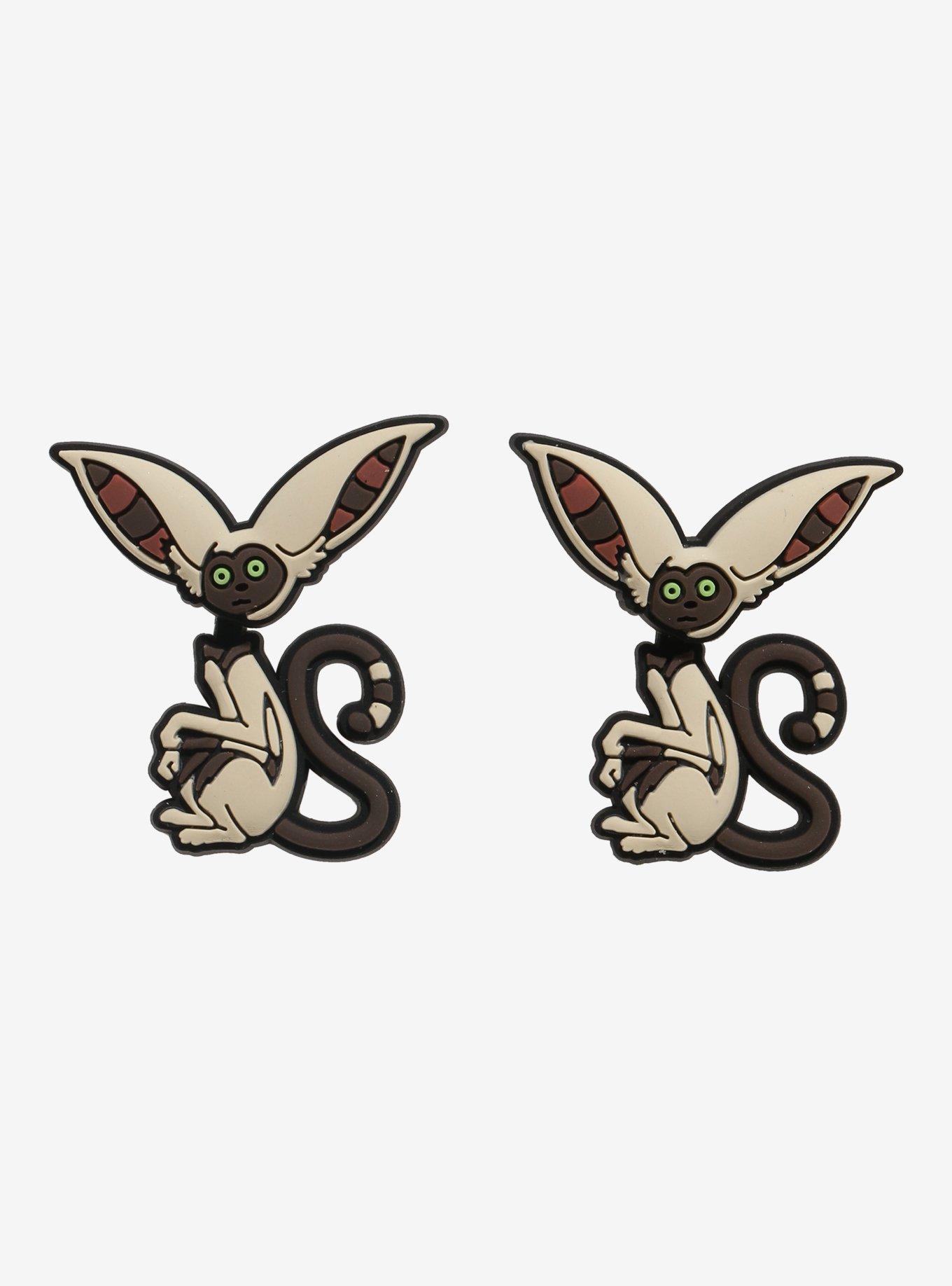 Avatar: The Last Airbender Momo Front/Back Earrings, , alternate