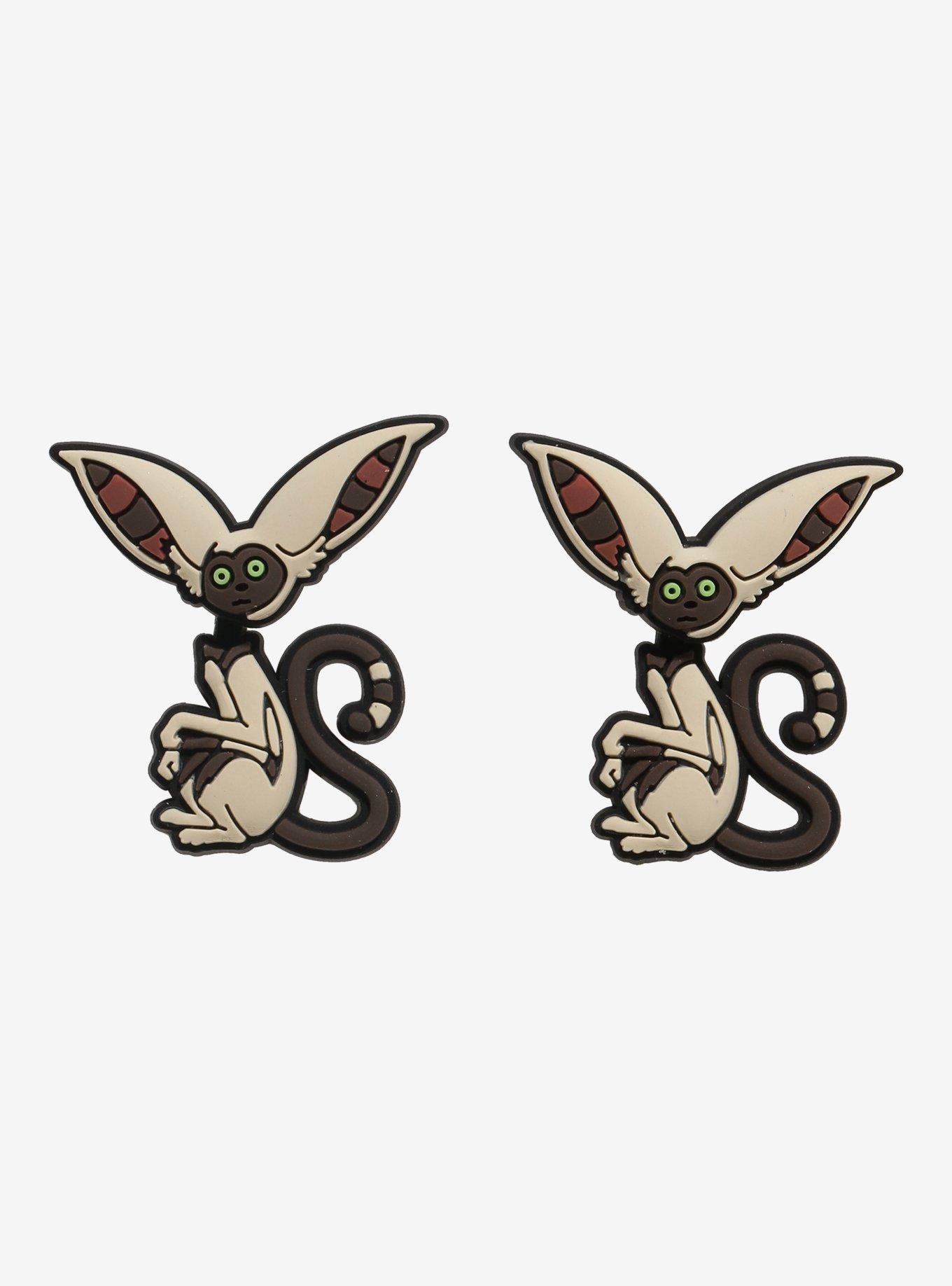 Avatar: The Last Airbender Momo Front/Back Earrings, , hi-res