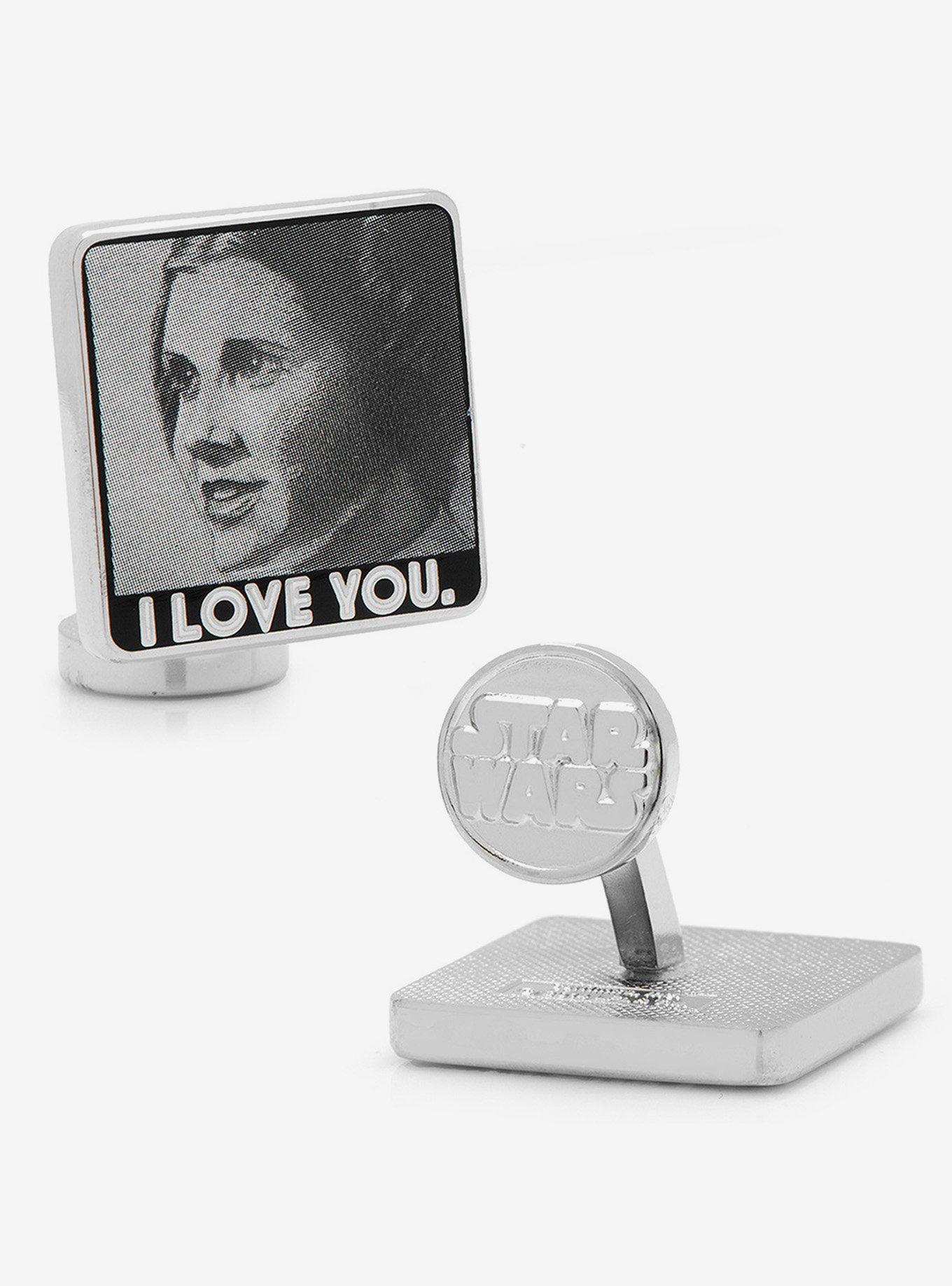 Star Wars "I Love You I Know" Cufflinks and Tie Bar Set, , alternate