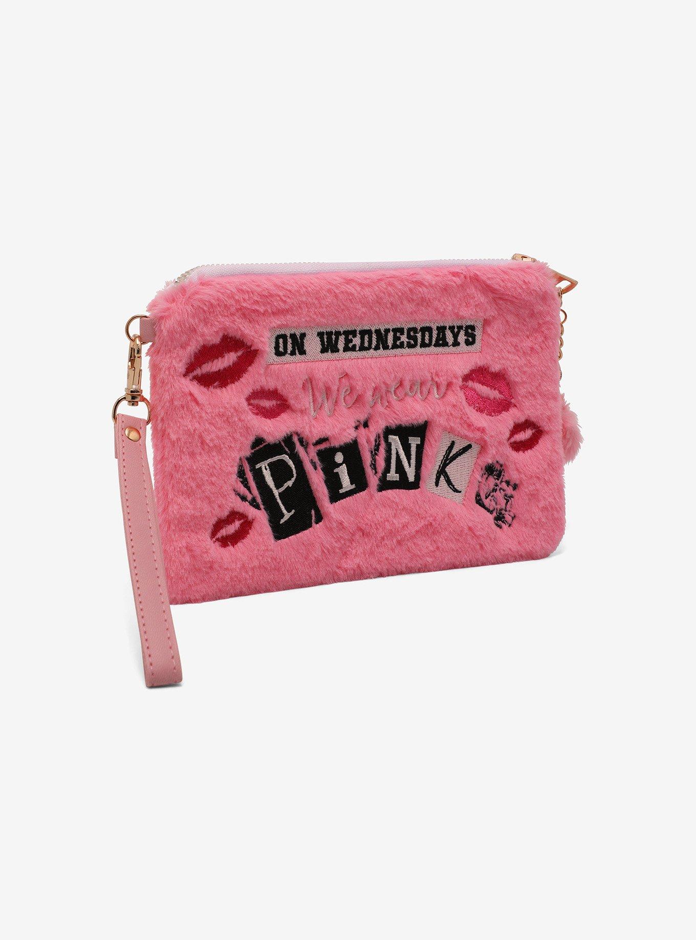 Mean Girls Fuzzy Accessory Pouch, , alternate