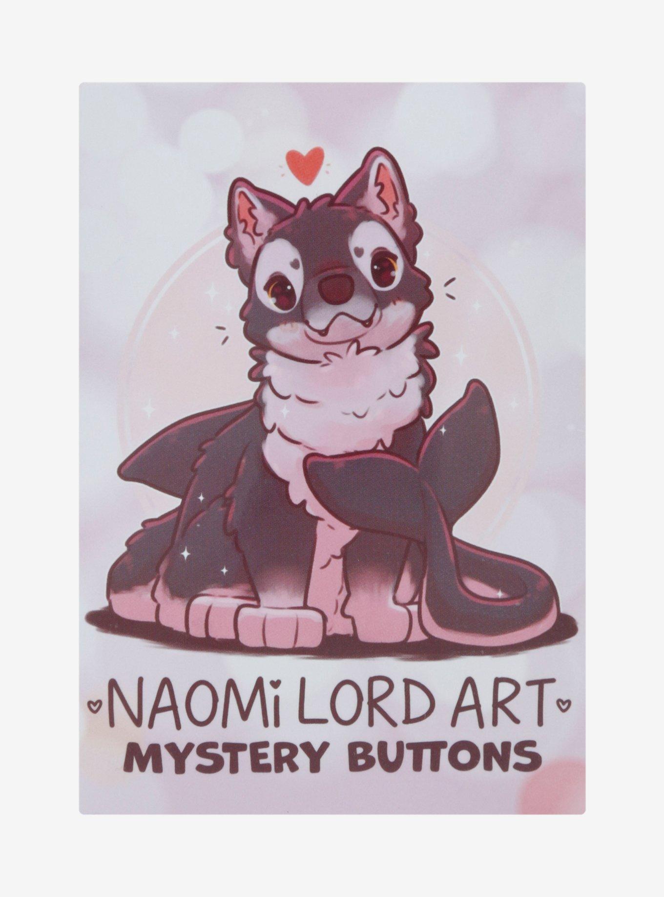 Mythical Creatures Blind Bag Button By Naomi Lord Art, , alternate