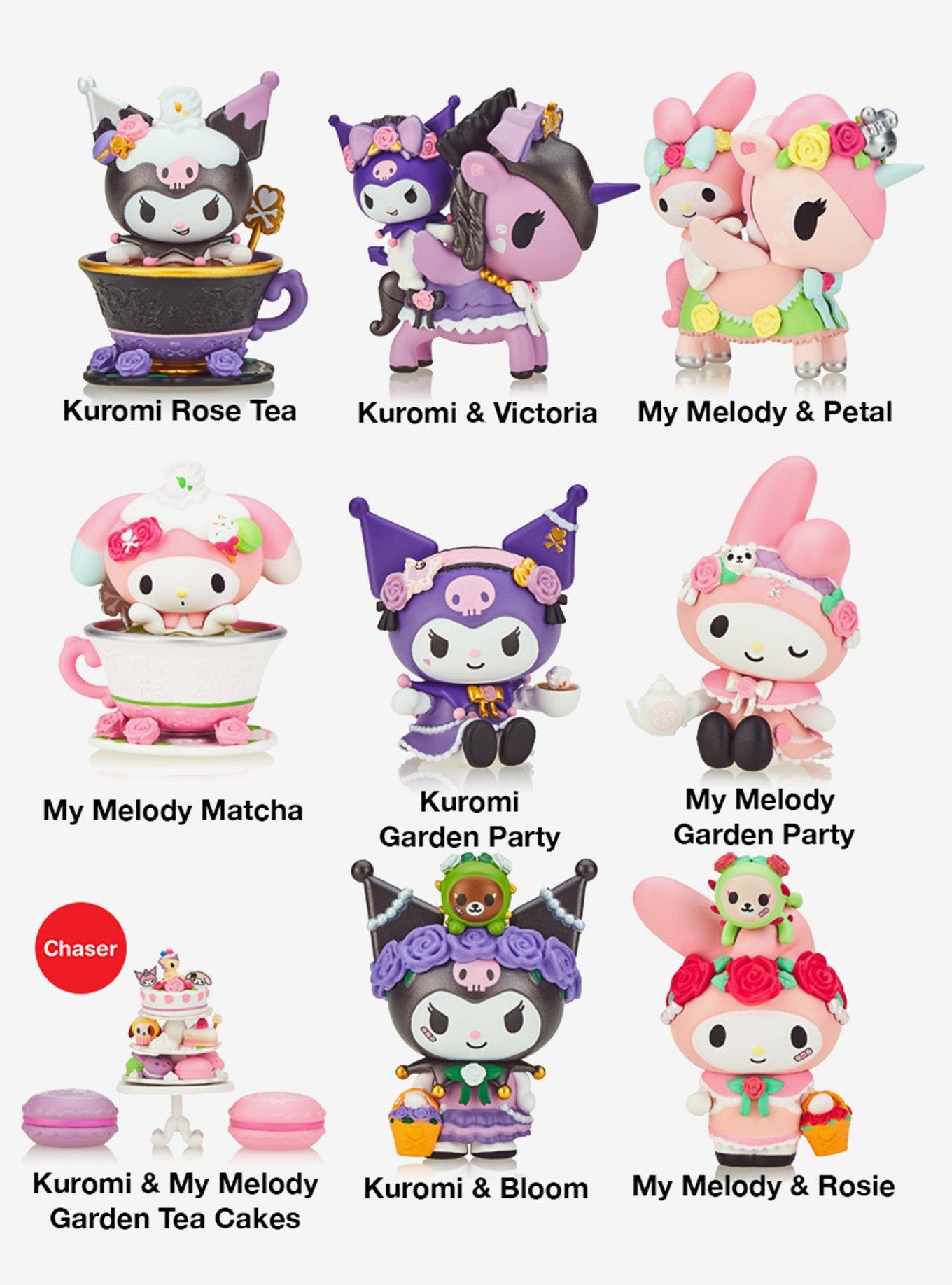 Tokidoki X Kuromi & My Melody Garden Tea Party Blind Box Figure, , alternate