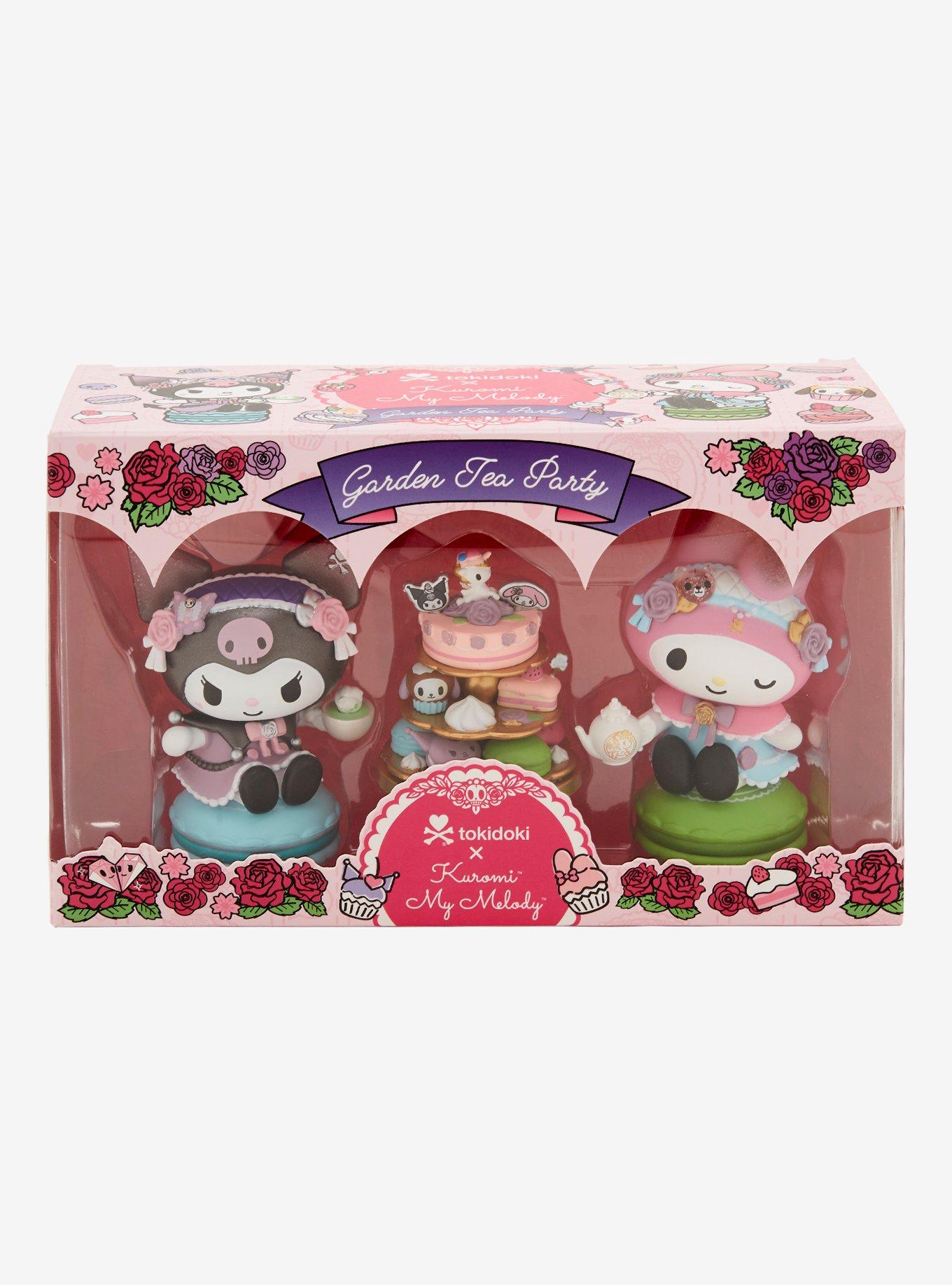 tokidoki Sanrio Kuromi & My Melody Garden Tea Party Figure Set, , hi-res