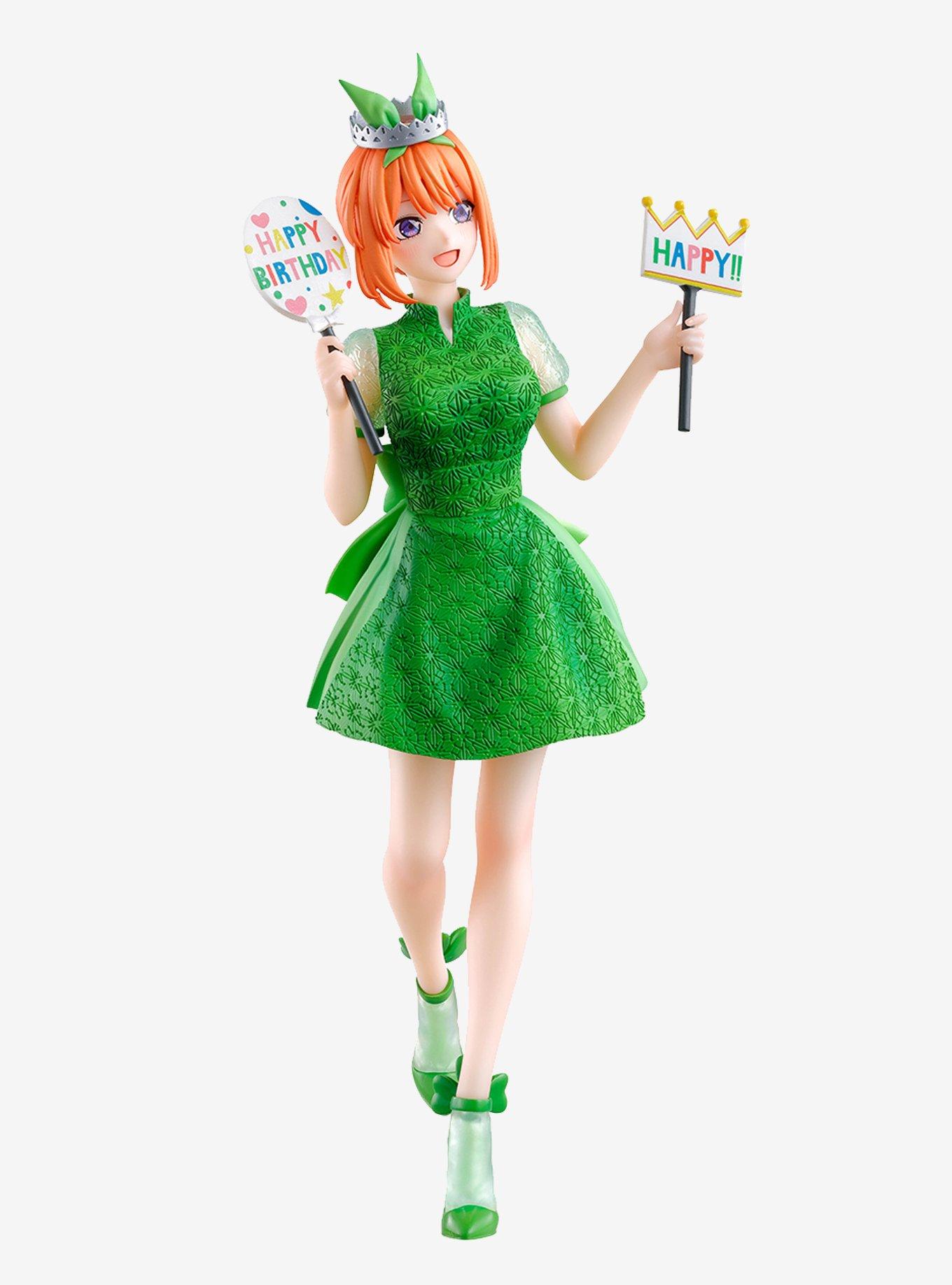 Bandai Spirits The Quintessential Quintuplets Ichibansho Yotsuba Nakano (Quintuplets Celebration) Figure, , alternate
