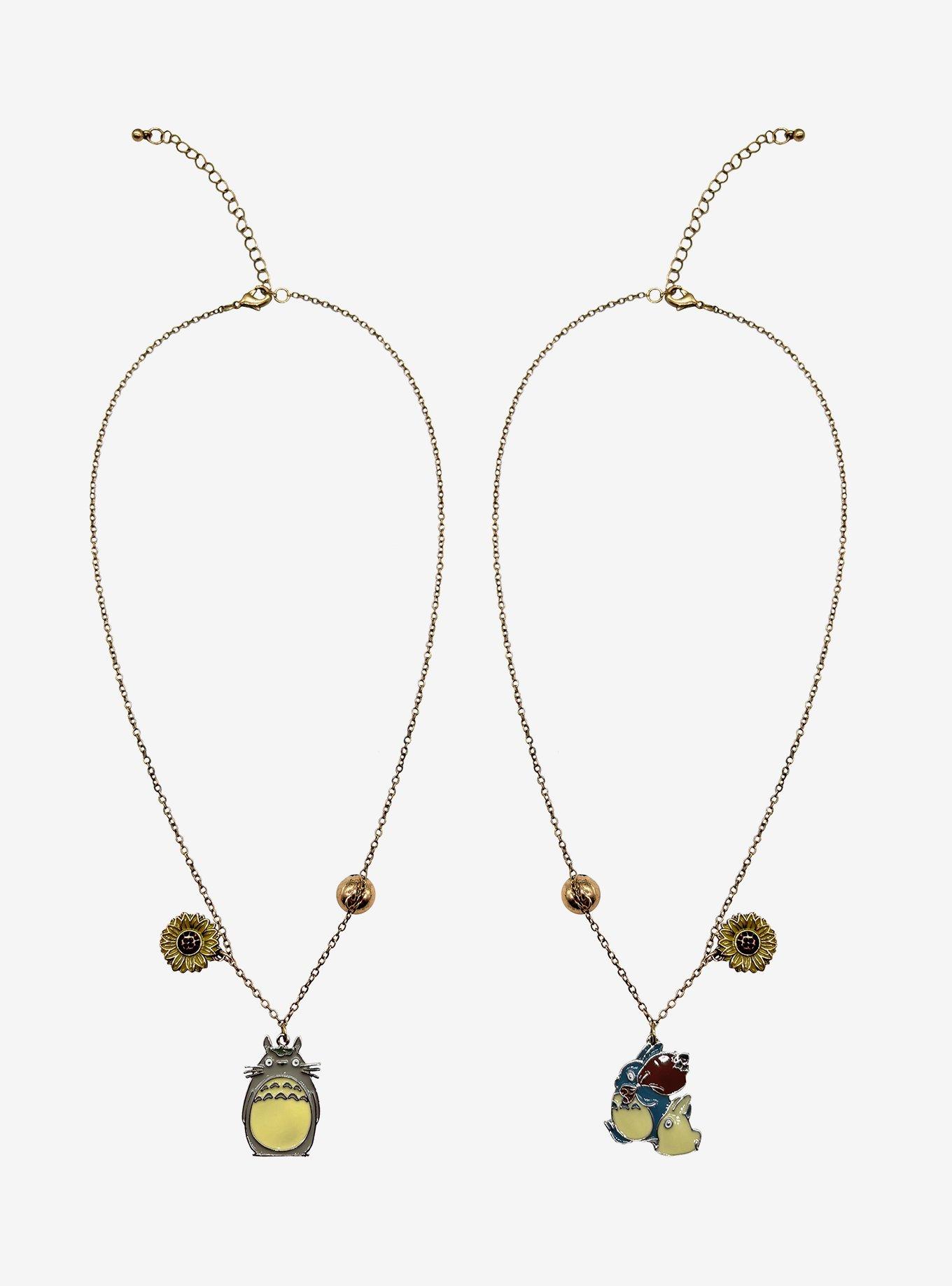 Studio Ghibli® My Neighbor Totoro Sunflower Best Friend Necklace Set, , alternate