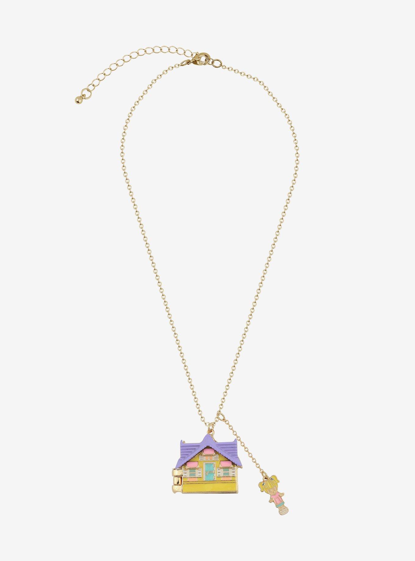 Polly Pocket House Locket Necklace, , hi-res