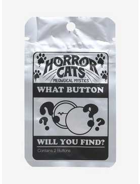 Horror Cat Blind Bag Button Set, , hi-res