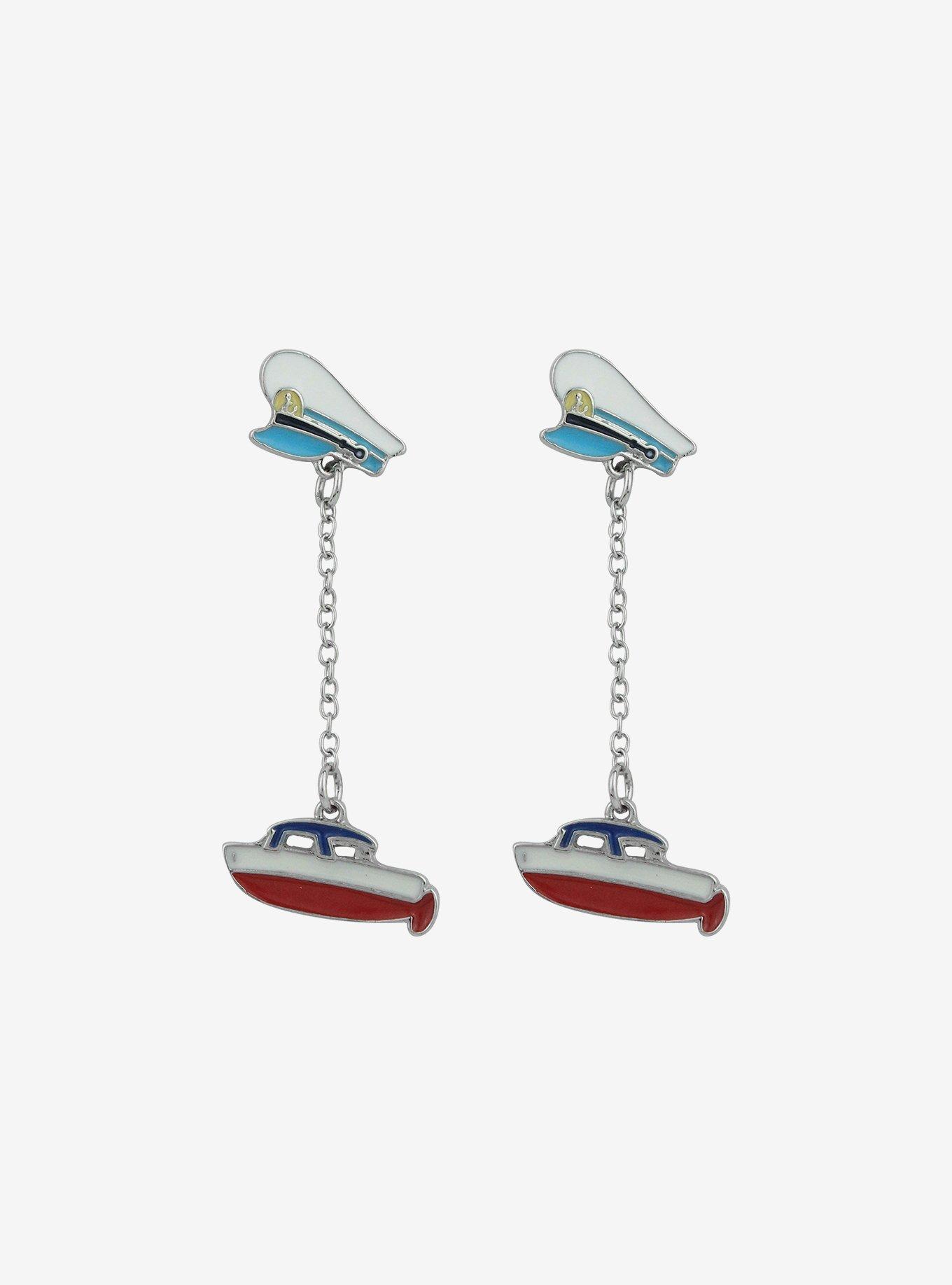 Studio Ghibli&reg; Ponyo Sosuke Hat & Boat Earrings, , hi-res