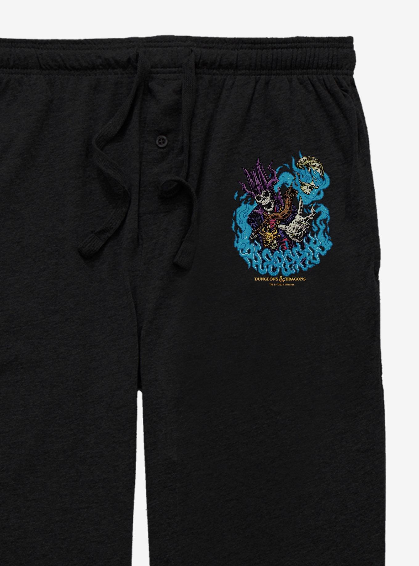 Dungeons And Dragons Acererak Pajama Pants, BLACK, alternate