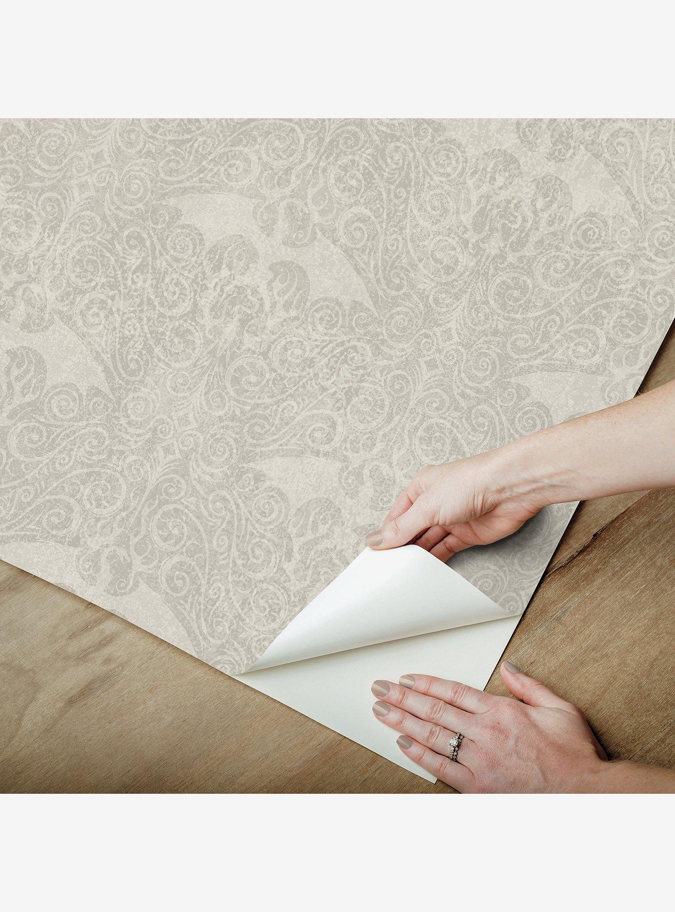 House of The Dragon Cream Peel and Stick Wallpaper, , hi-res