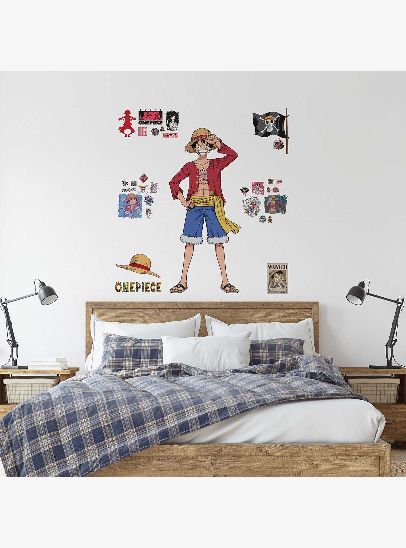 One Piece Luffy Giant Peel and Stick Wall Decals, , hi-res