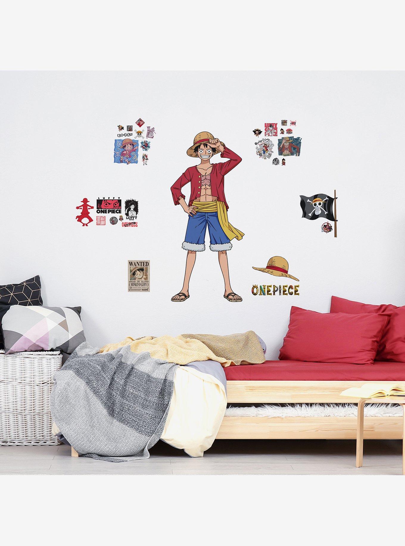 One Piece Luffy Giant Peel and Stick Wall Decals, , alternate