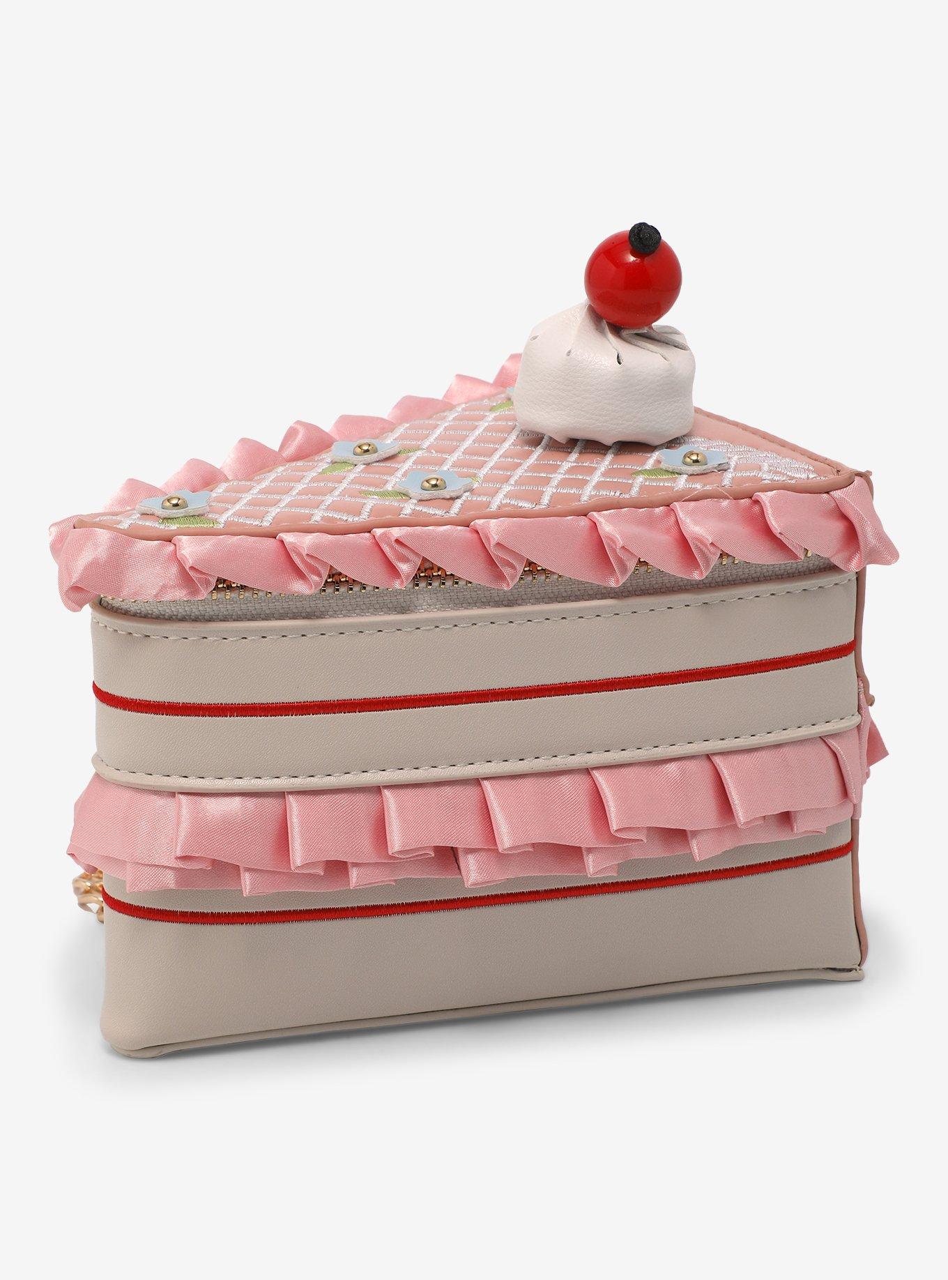 Cake Slice Figural Crossbody Bag, , hi-res