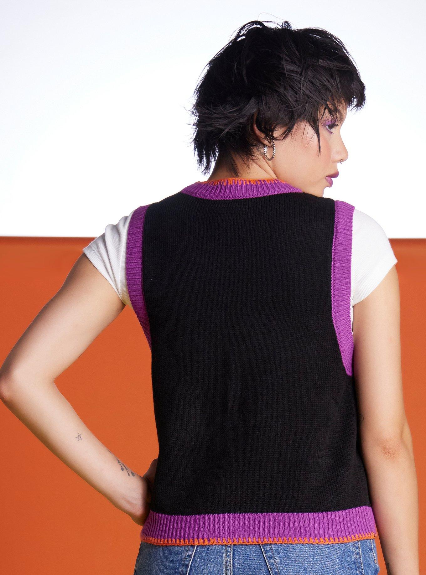My Melody & Kuromi Halloween Sweater Vest, MULTI, alternate