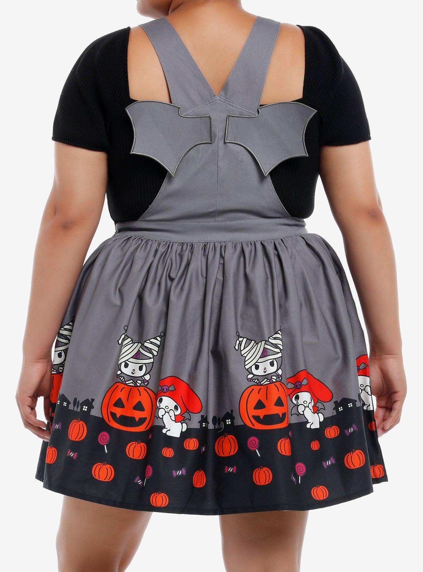 My Melody & Kuromi Halloween Skirtall Plus Size, MULTI, alternate