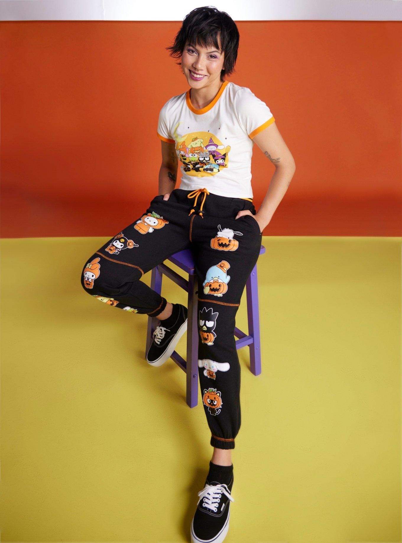 Hello Kitty And Friends Pumpkin Jogger Sweatpants, , hi-res