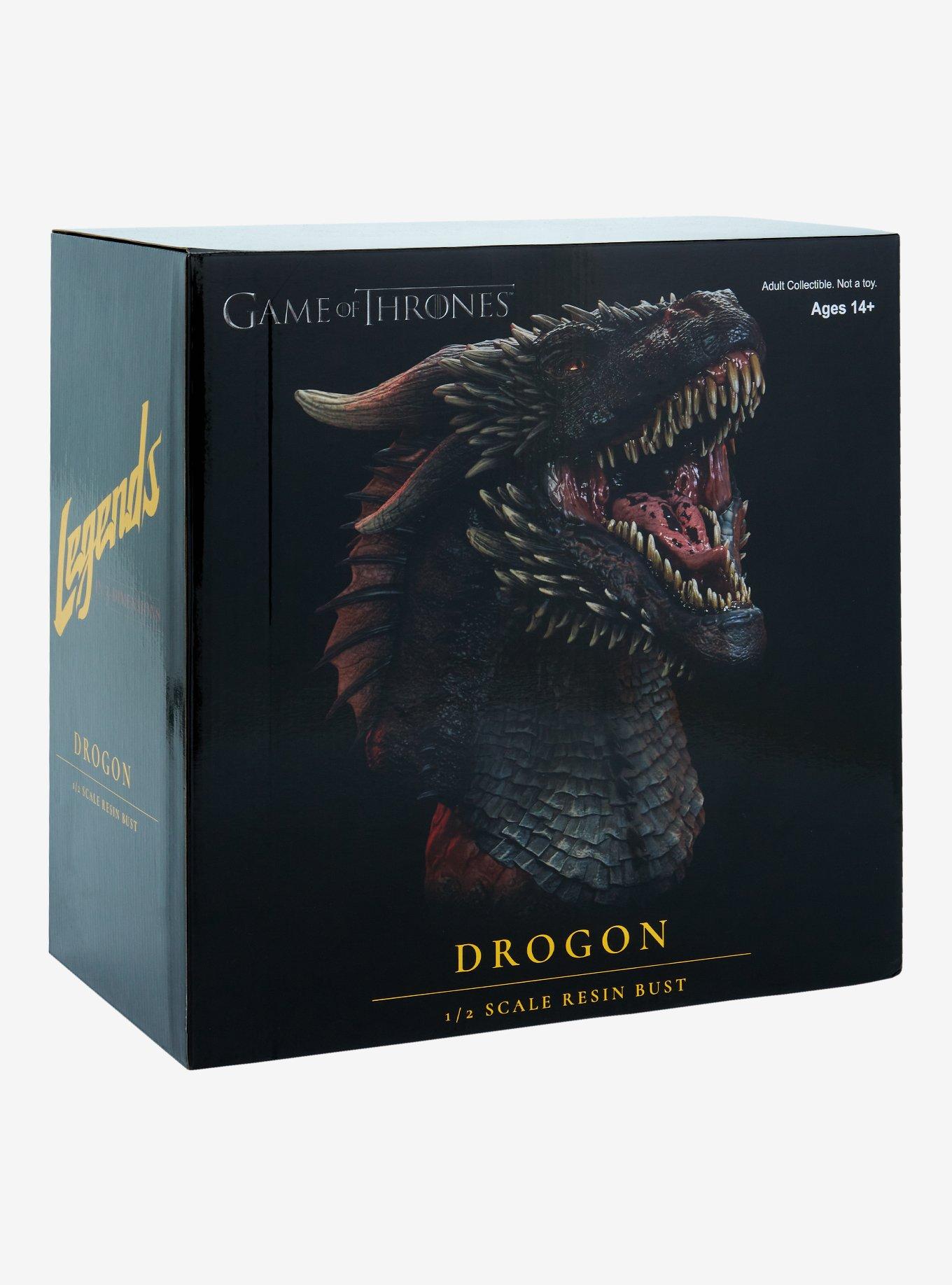 Diamond Select Toys Game of Thrones Legends in 3D Drogon Limited Edition Bust, , alternate