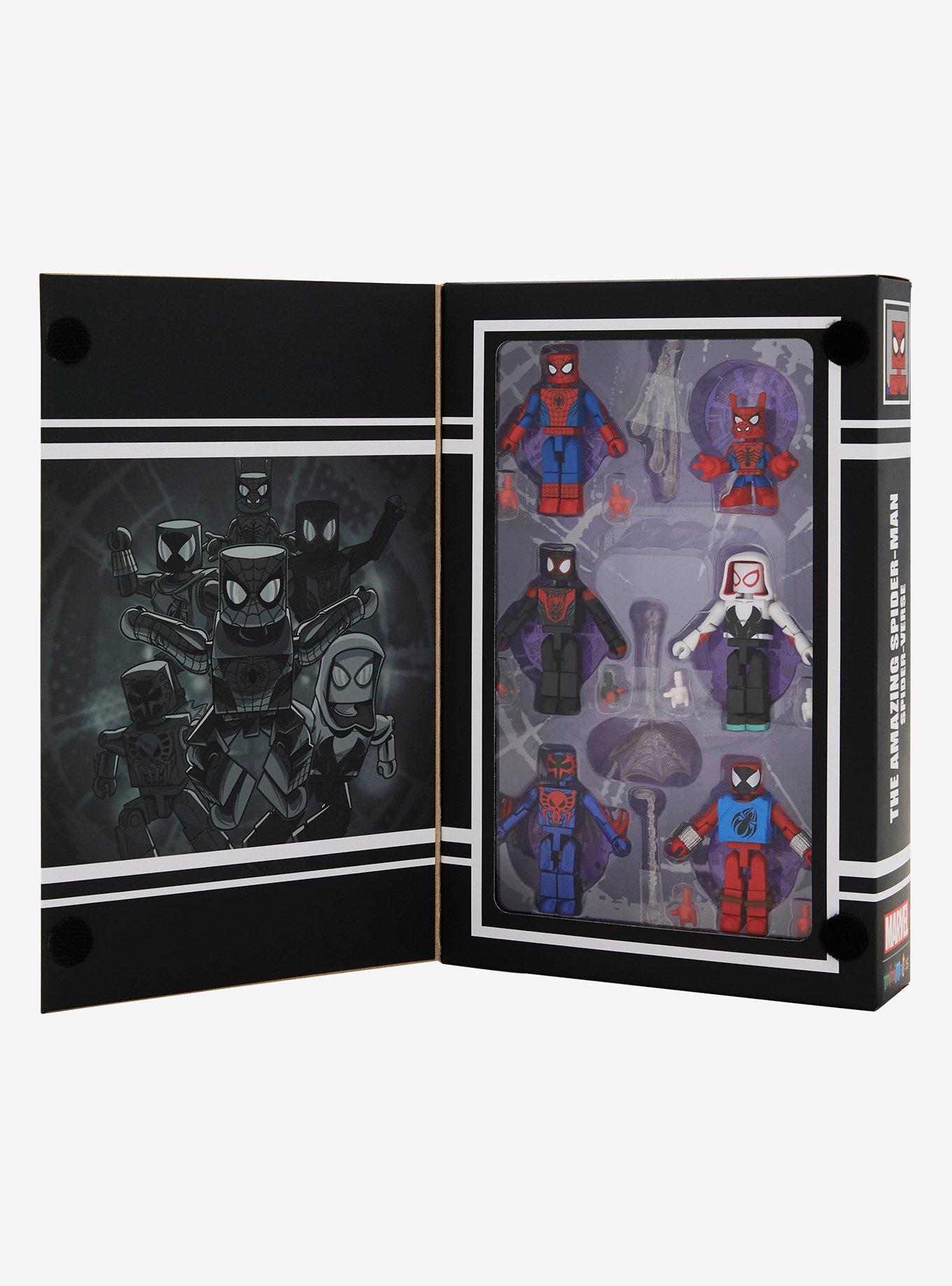 Diamond Select Toys Marvel The Amazing Spider-Man: Spider-Verse Minimates Figure Set, , alternate