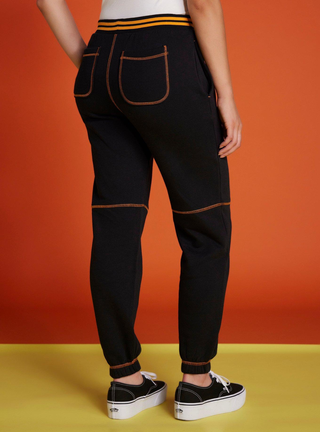 Hello Kitty And Friends Pumpkin Jogger Sweatpants, BLACK, alternate